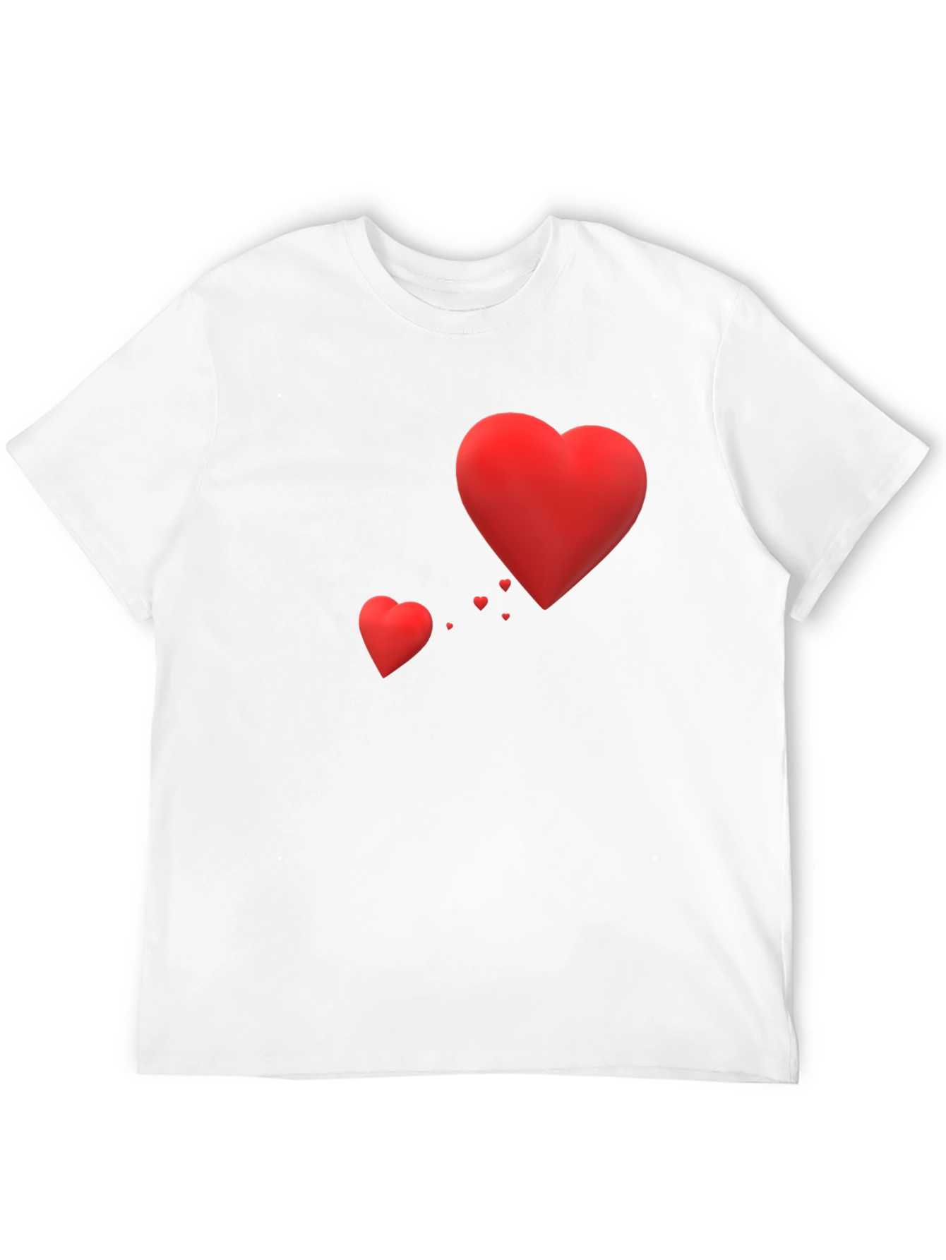 Heart Graphic T-Shirt - Valentines Day