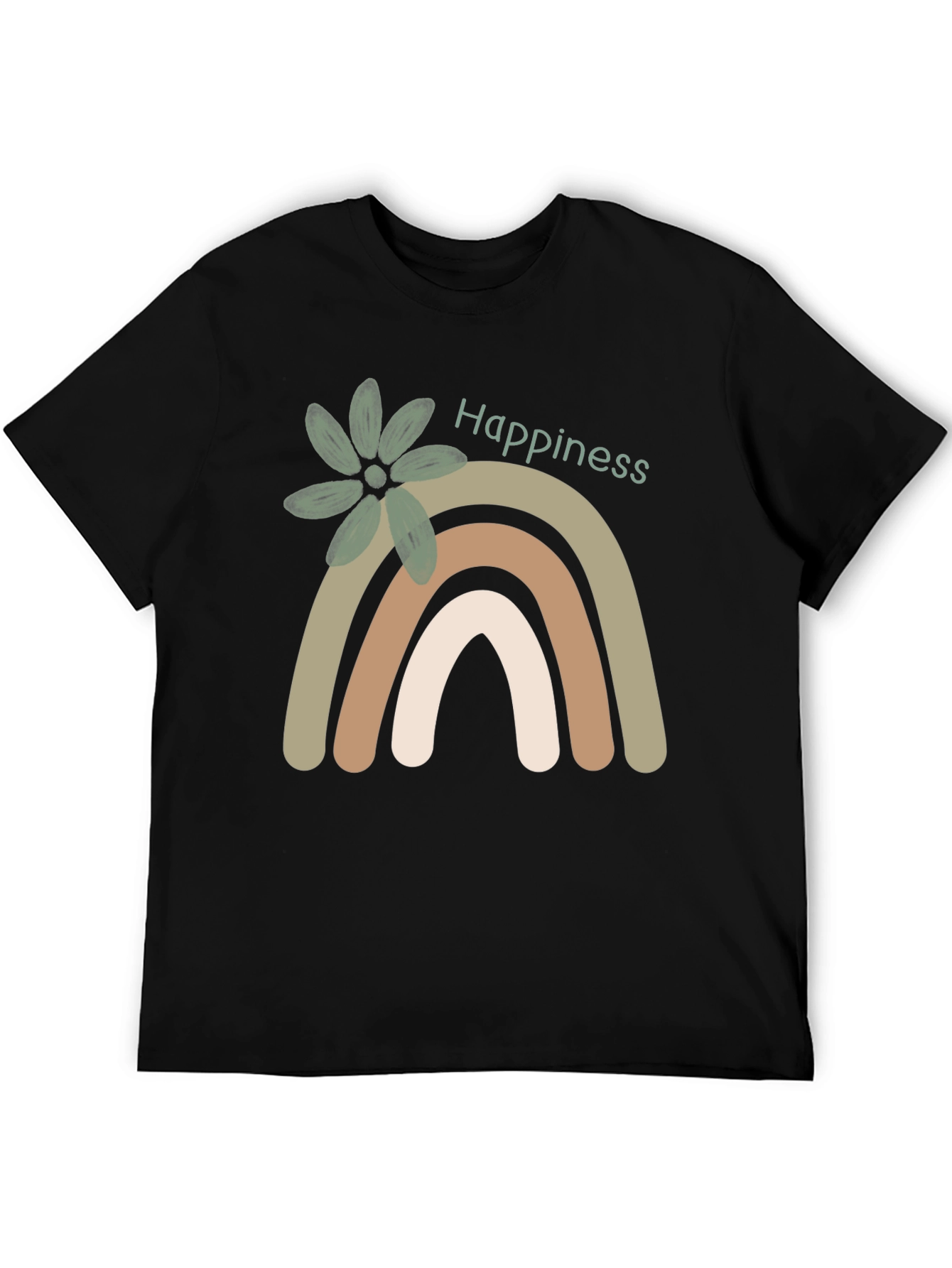 Happiness Rainbow Graphic Tee