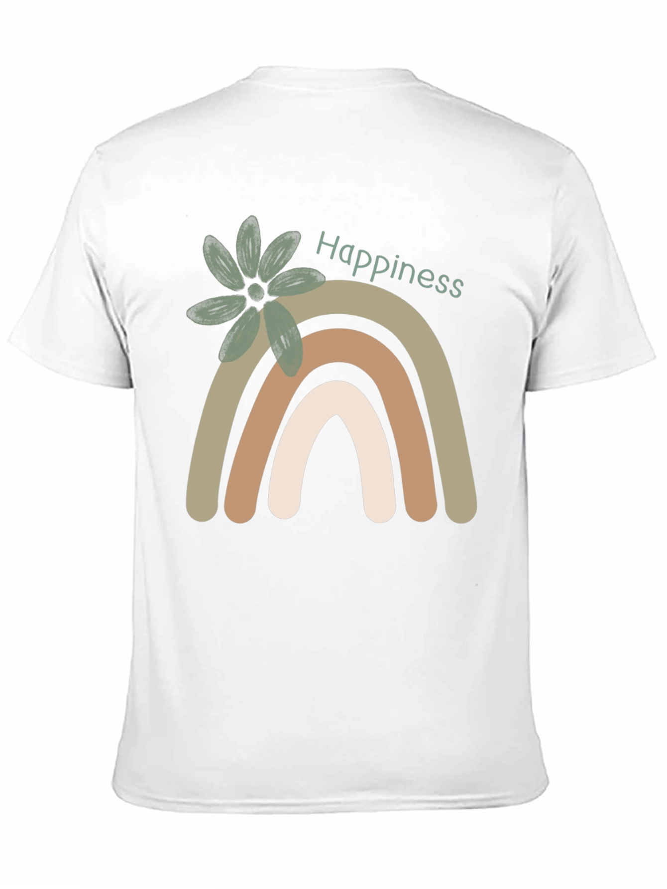 Happiness Rainbow Graphic Tee