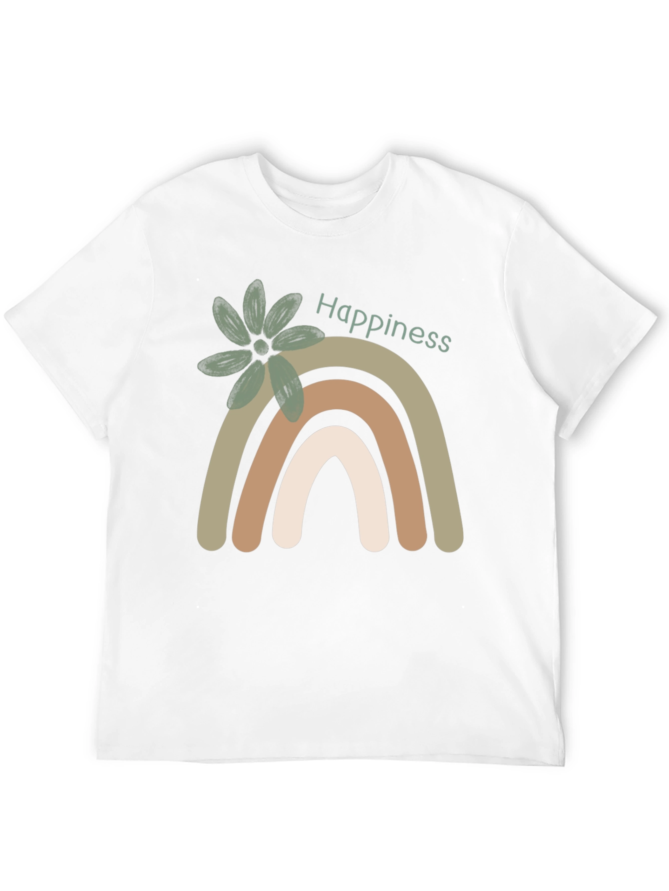 Happiness Rainbow Graphic Tee