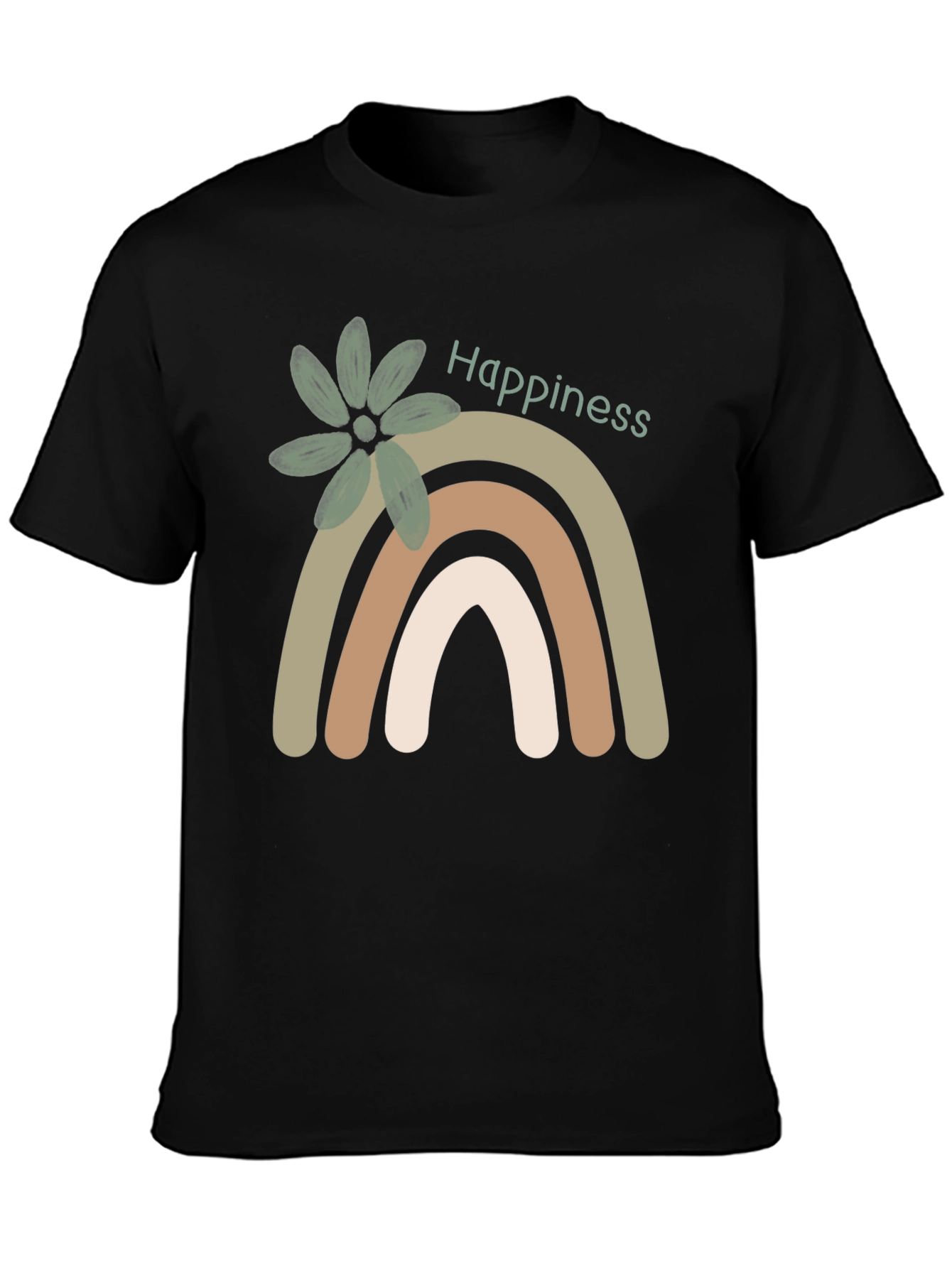 Happiness Rainbow Graphic Tee