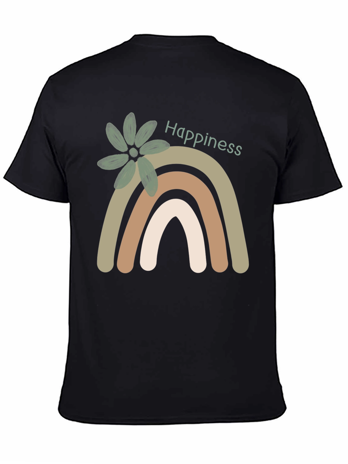 Happiness Rainbow Graphic Tee