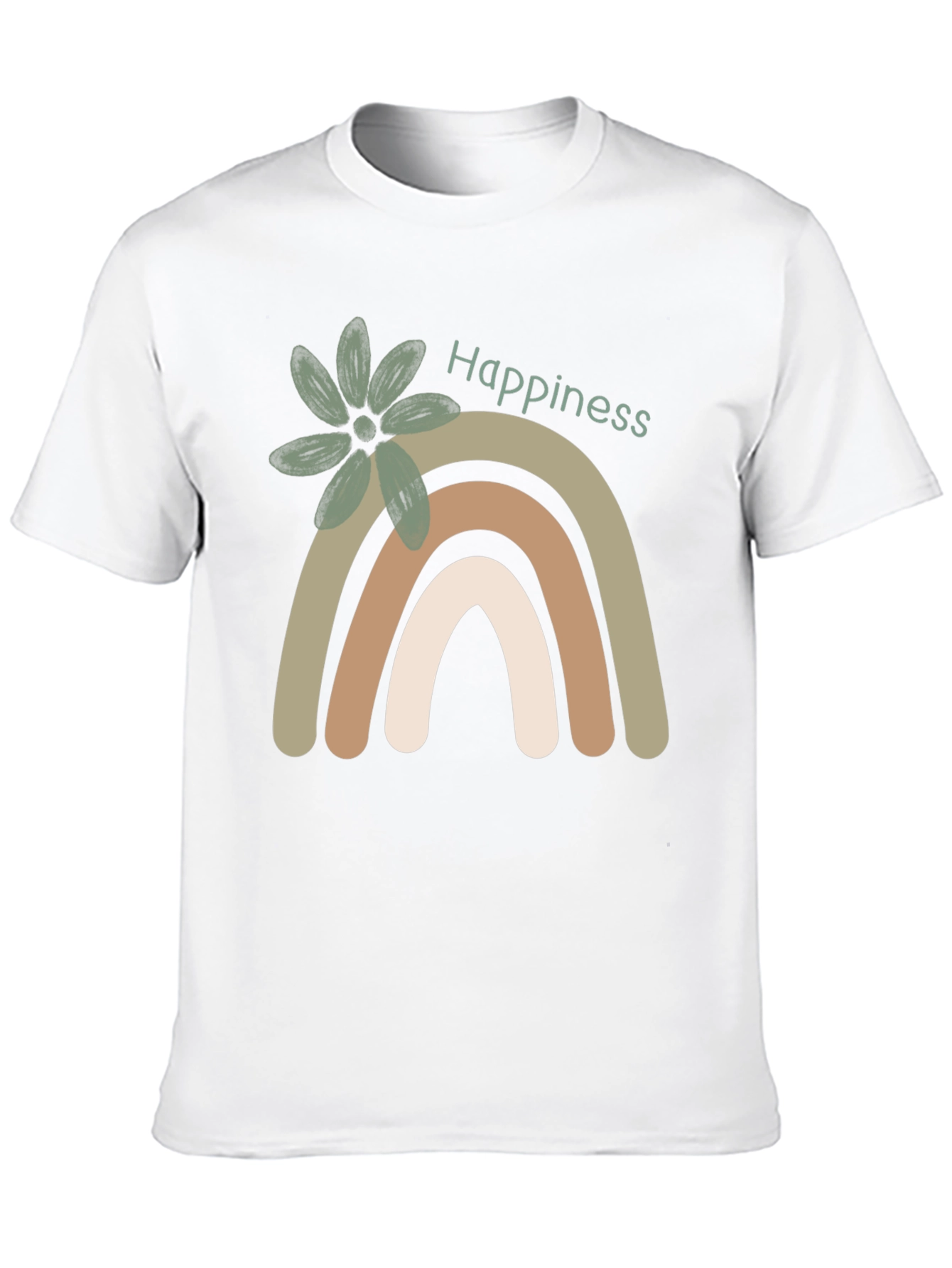 Happiness Rainbow Graphic Tee