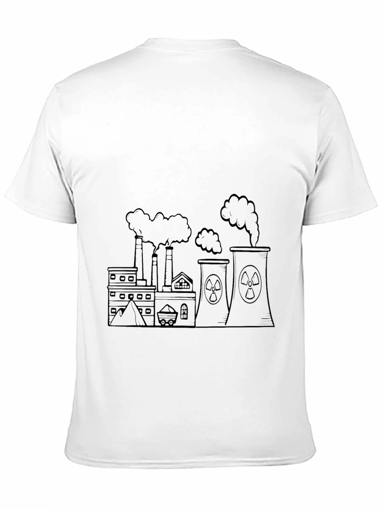 Nuclear Factory Graphic Tee - Mens Black T-Shirt
