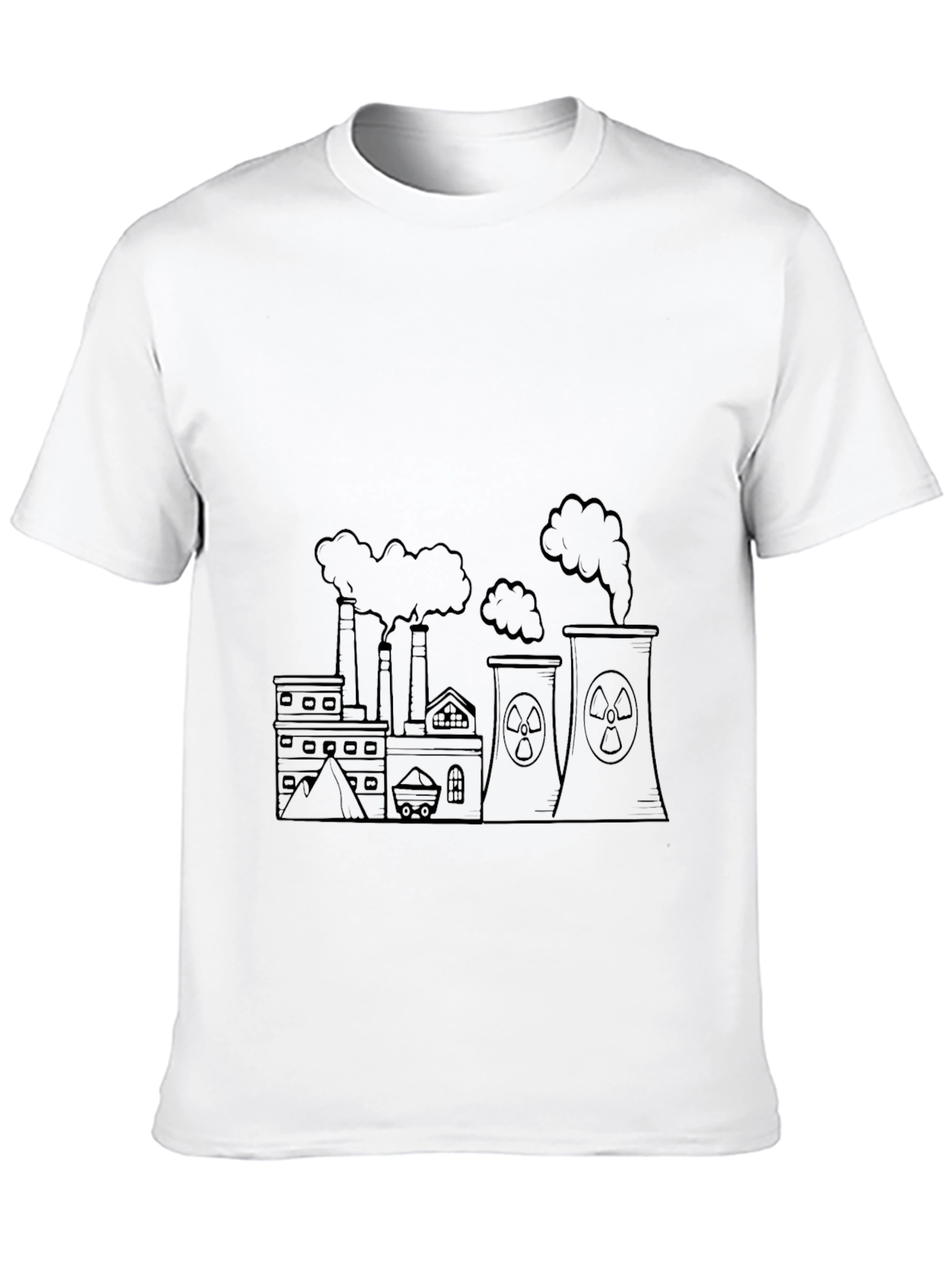 Nuclear Factory Graphic Tee - Mens Black T-Shirt