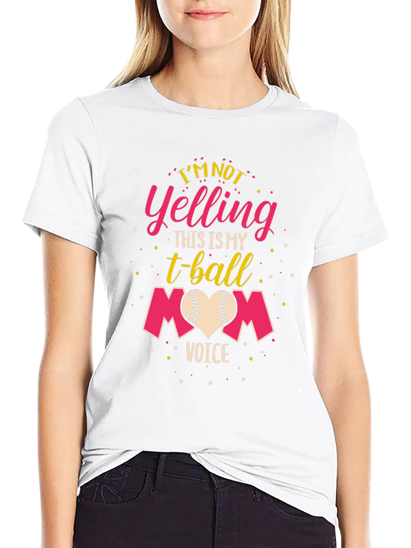 T-Ball Mom Graphic T-Shirt