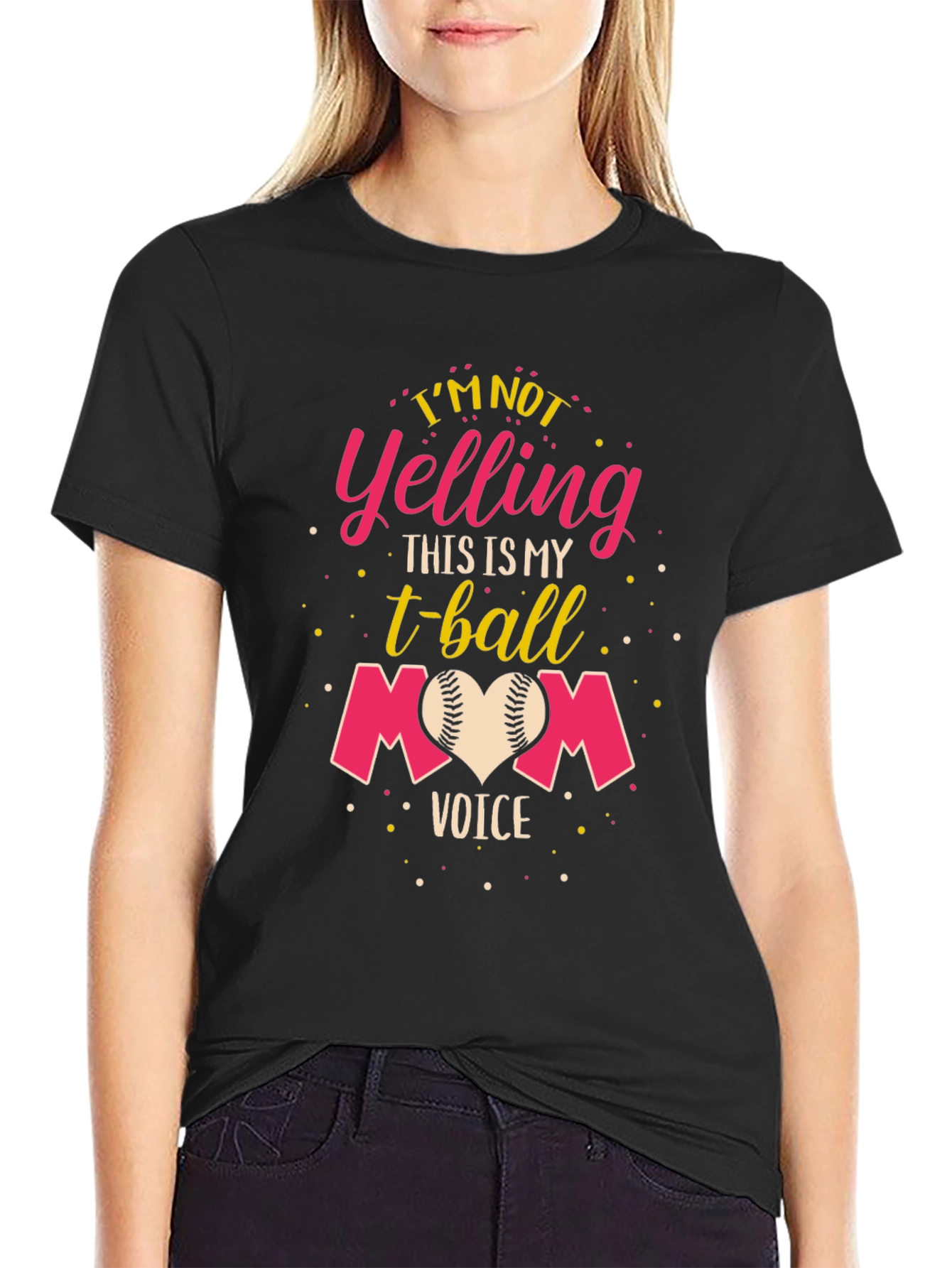 T-Ball Mom Graphic T-Shirt