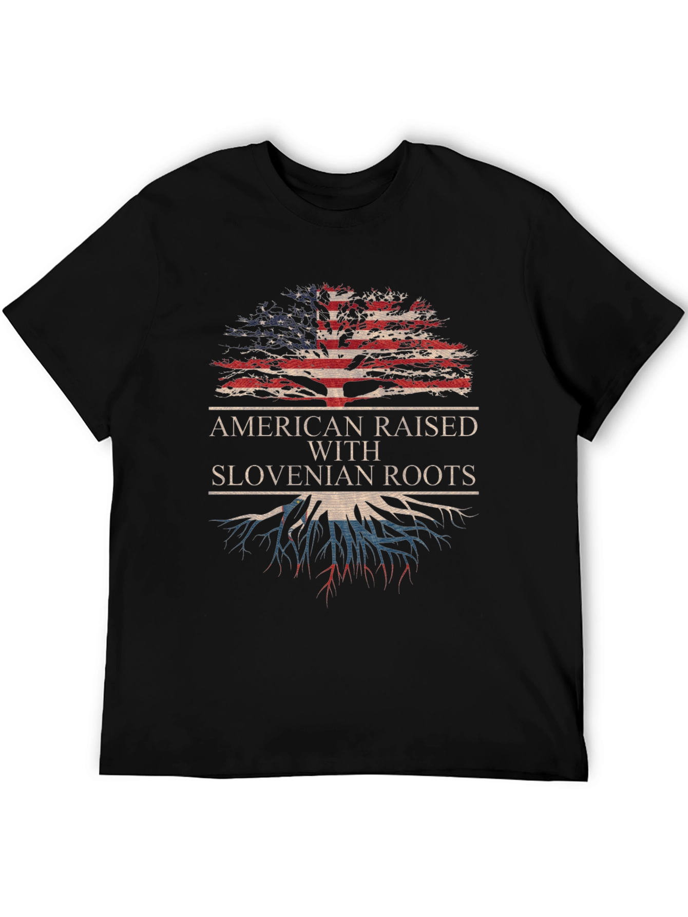 American Raised with Slovenian Roots T-Shirt