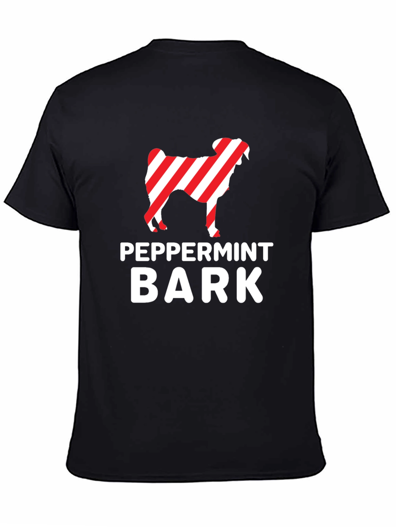Peppermint Bark Dog Graphic T-Shirt