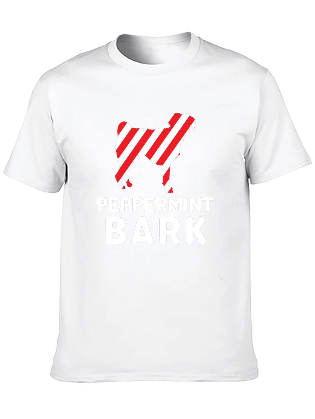Peppermint Bark Dog Graphic T-Shirt