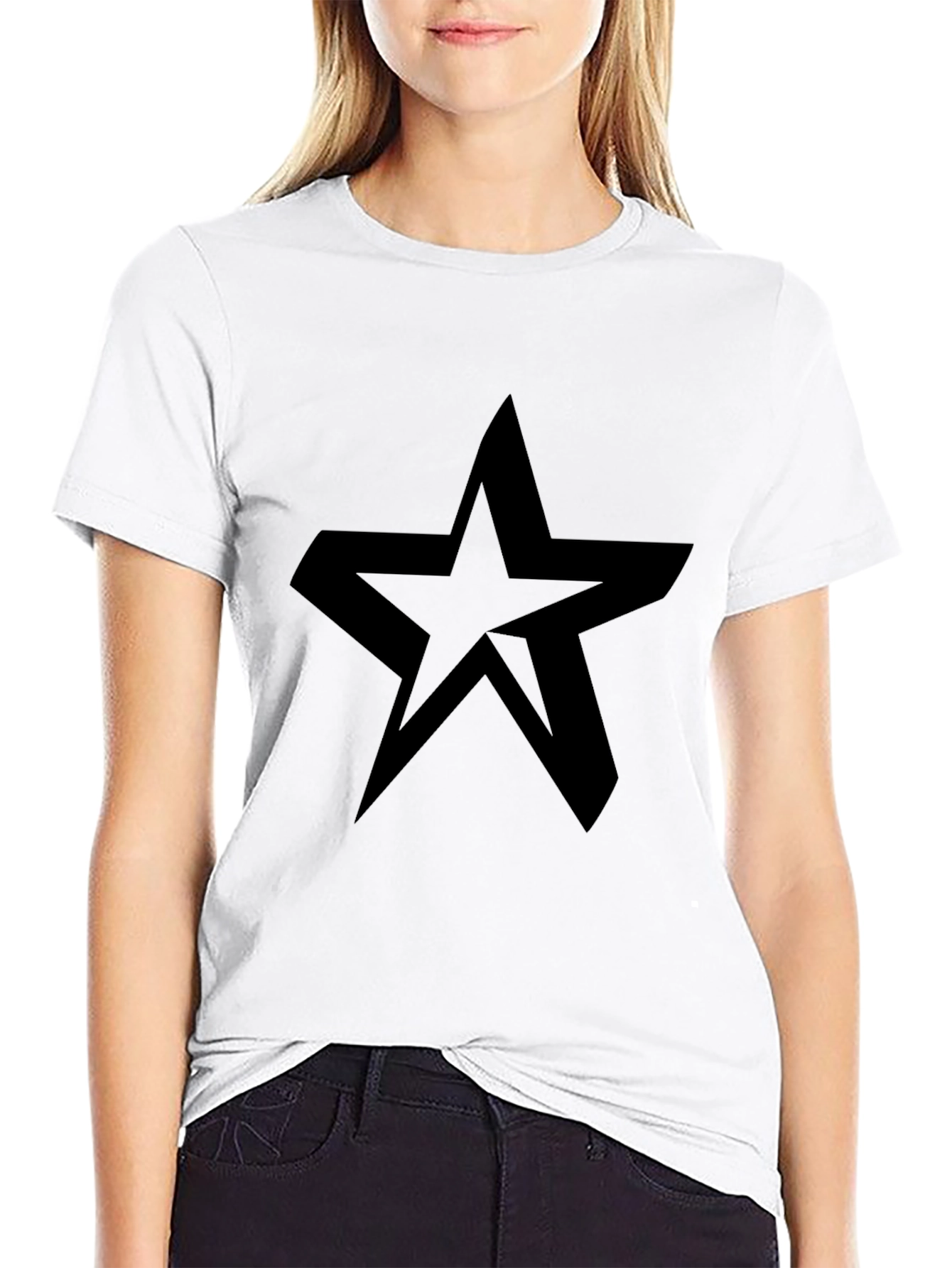Black Star Graphic Tee - Bold & Stylish Menswear