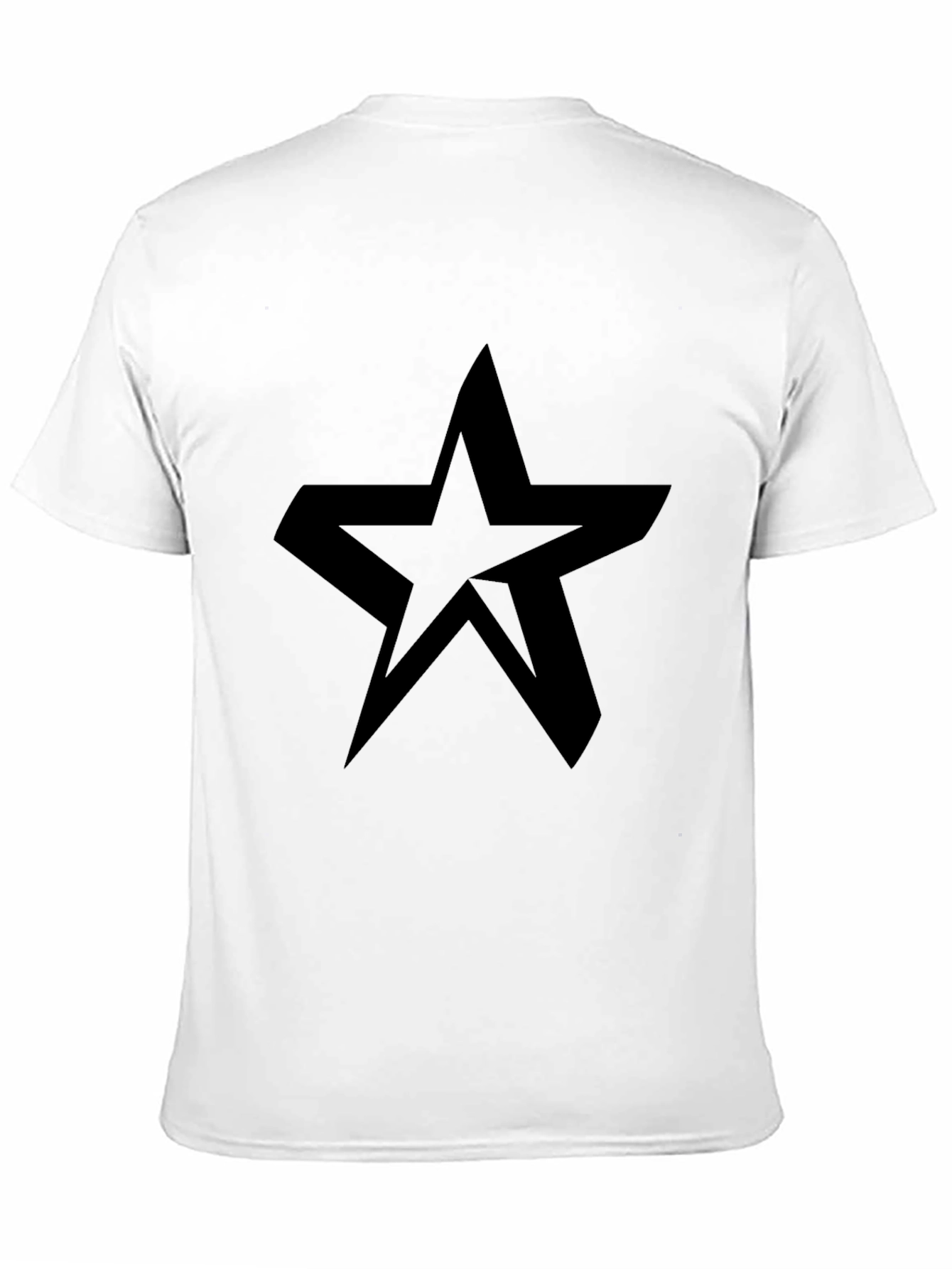 Black Star Graphic Tee - Bold & Stylish Menswear