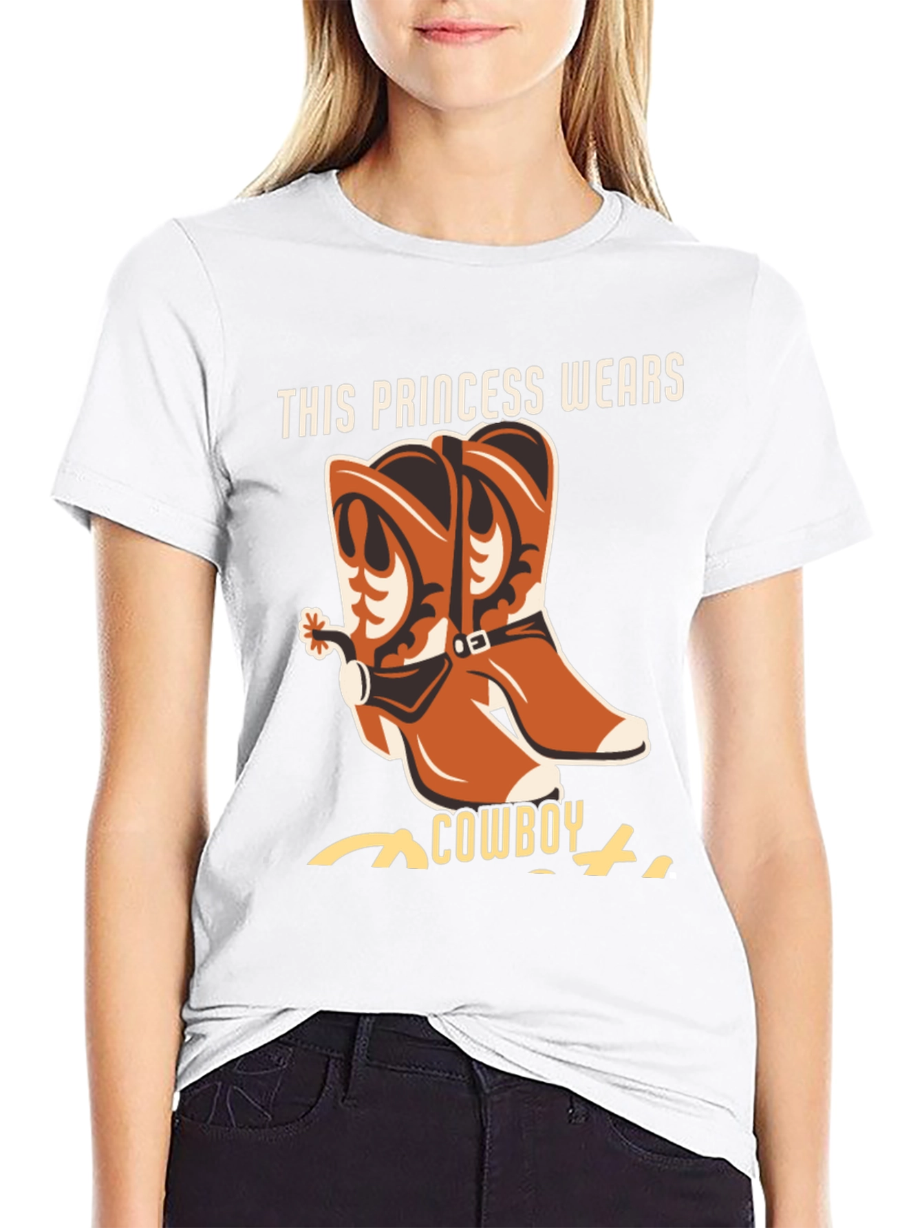 This Princess Wears Cowboy Boots T-Shirt