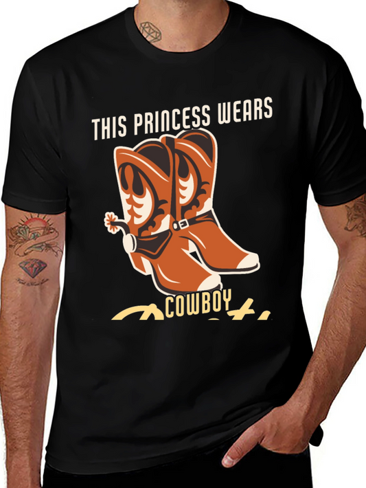 This Princess Wears Cowboy Boots T-Shirt