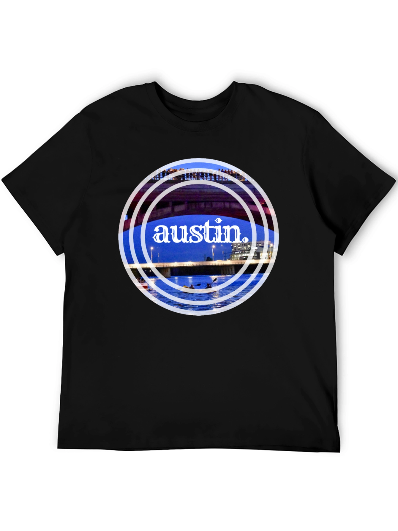 Austin Circle Graphic Tee