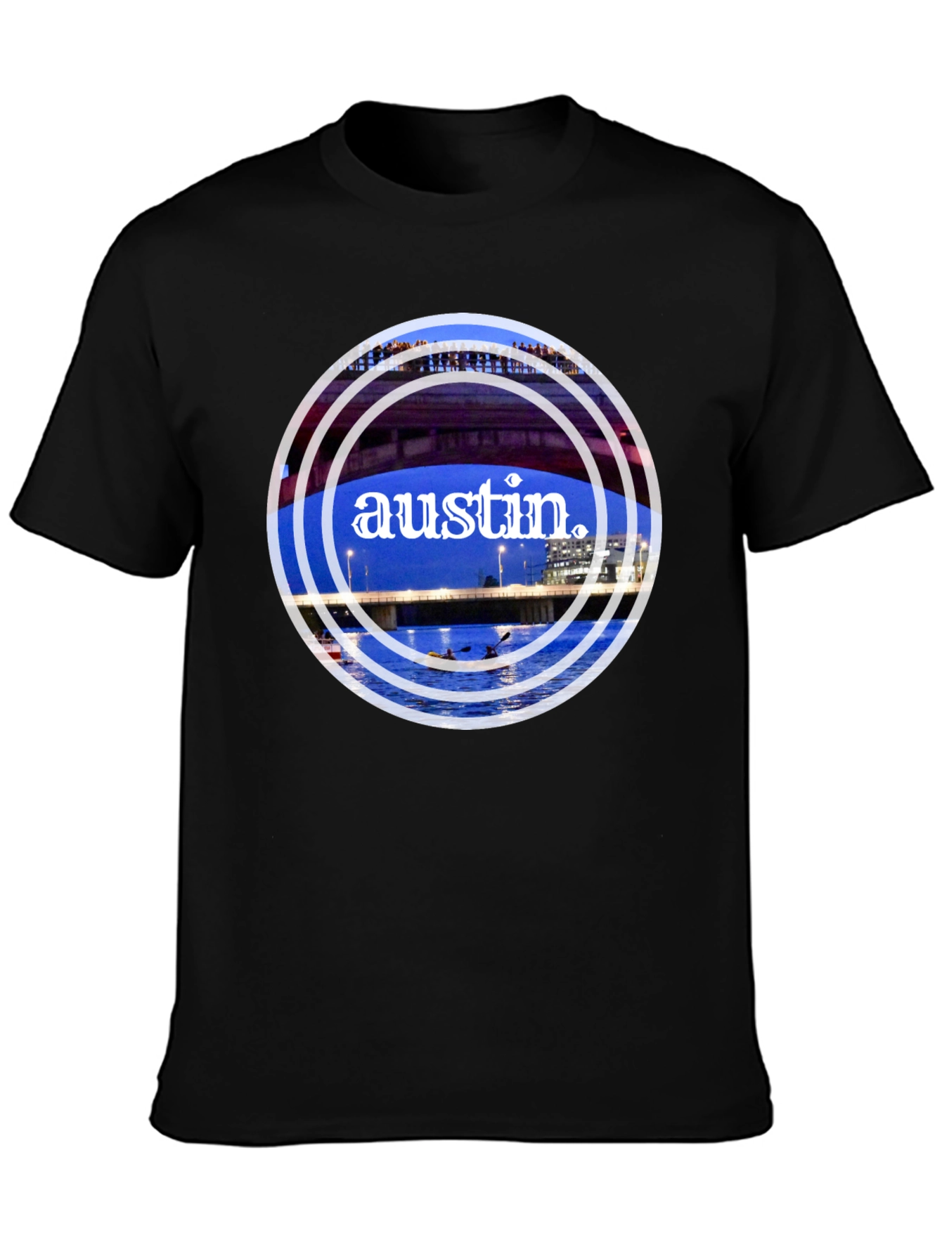 Austin Circle Graphic Tee