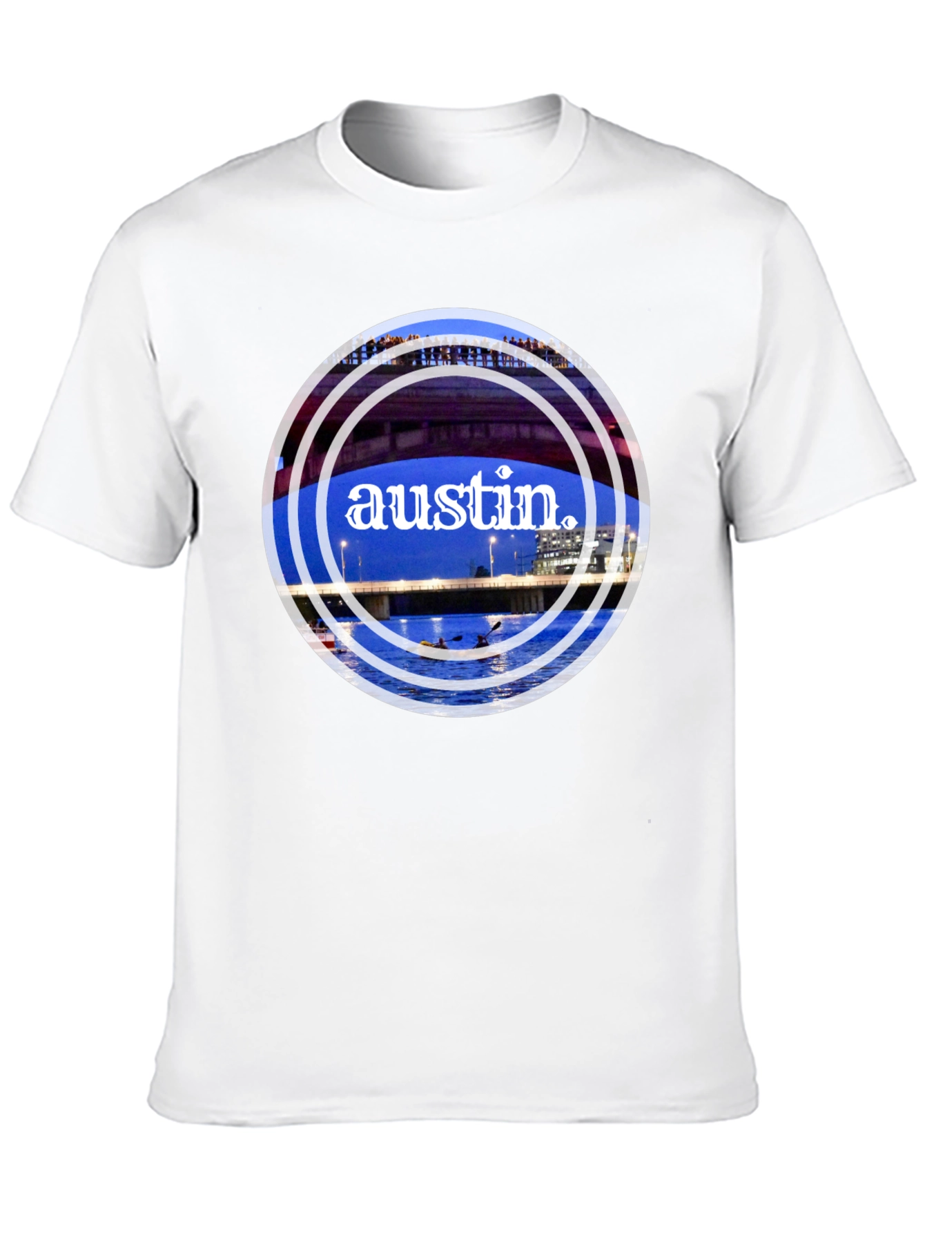 Austin Circle Graphic Tee