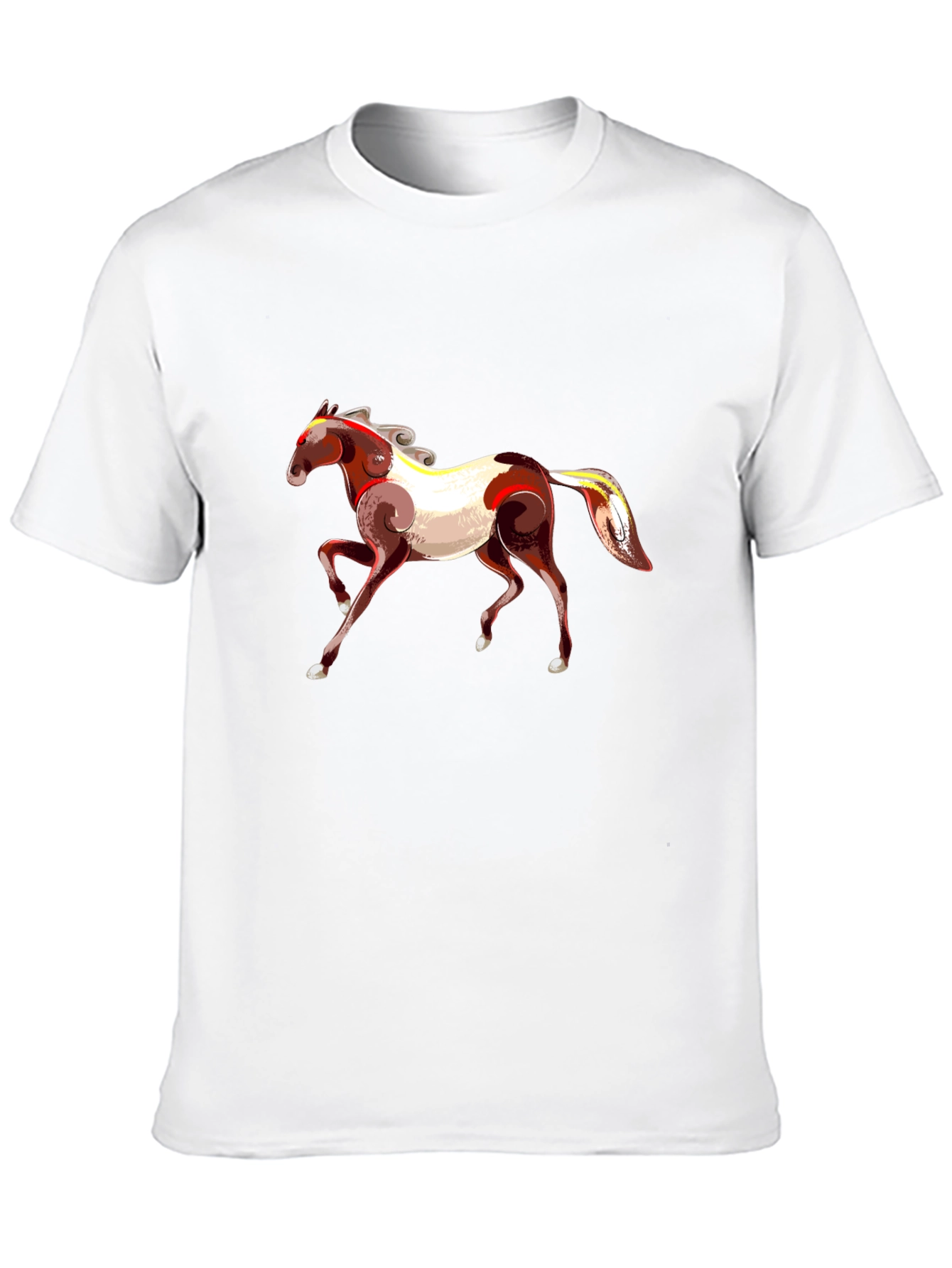 Horse Graphic Black T-Shirt
