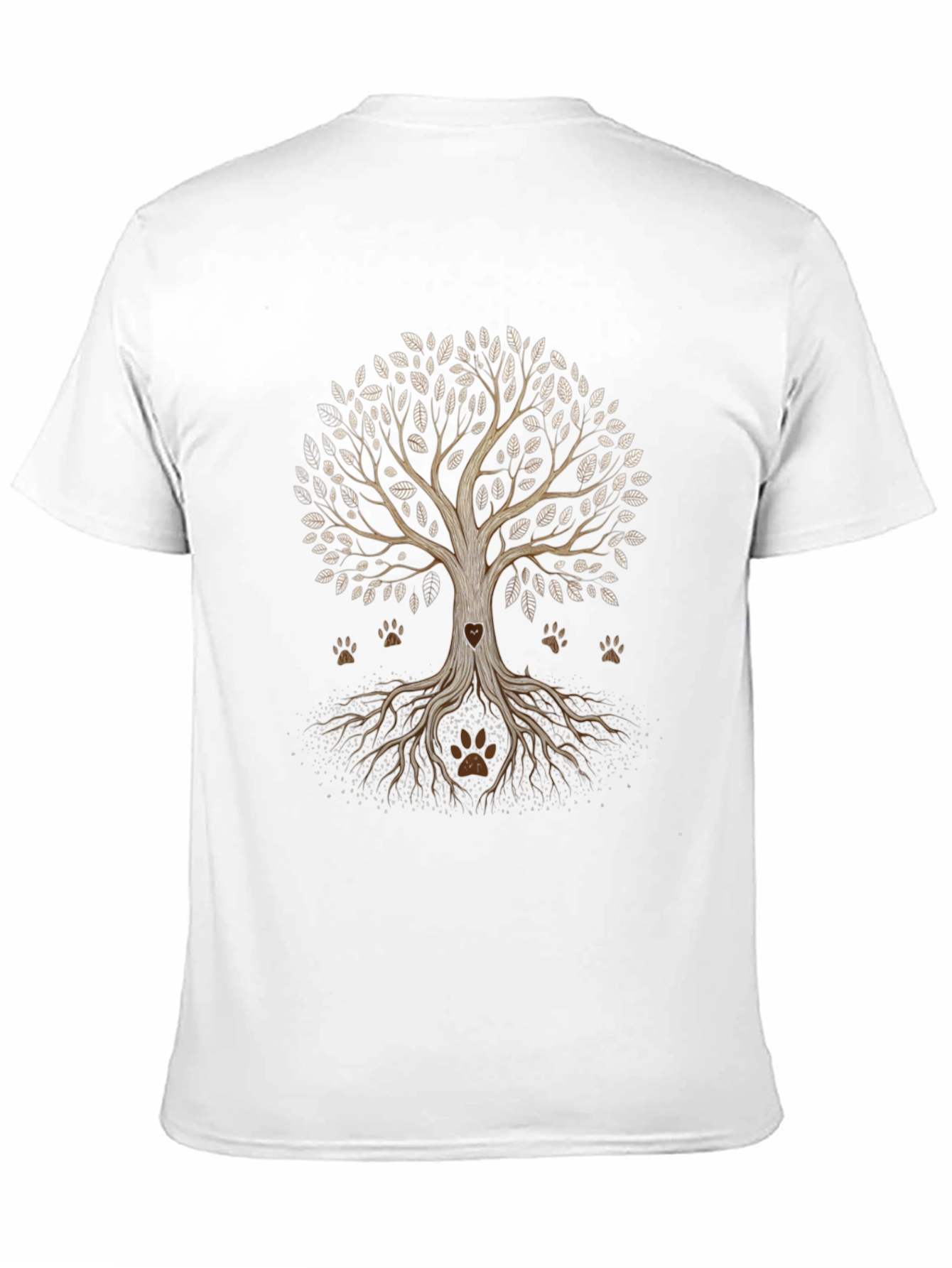 Tree of Life Paw Print T-Shirt