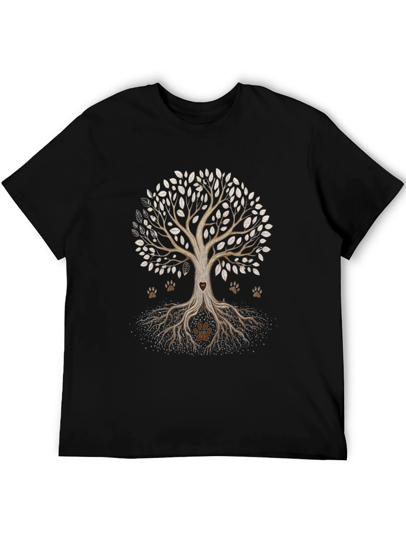 Tree of Life Paw Print T-Shirt