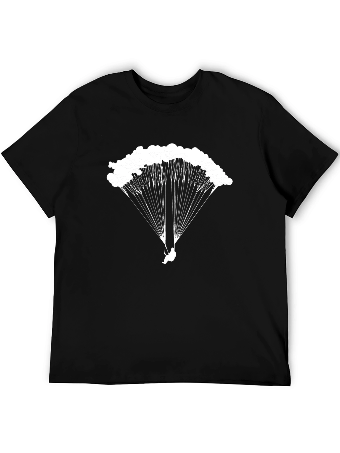 Parachute Graphic Tee - Skydiving Adventure Shirt