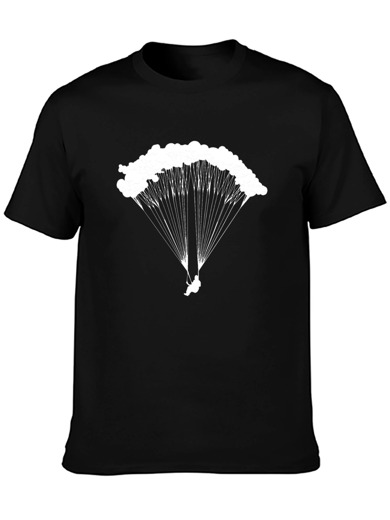Parachute Graphic Tee - Skydiving Adventure Shirt