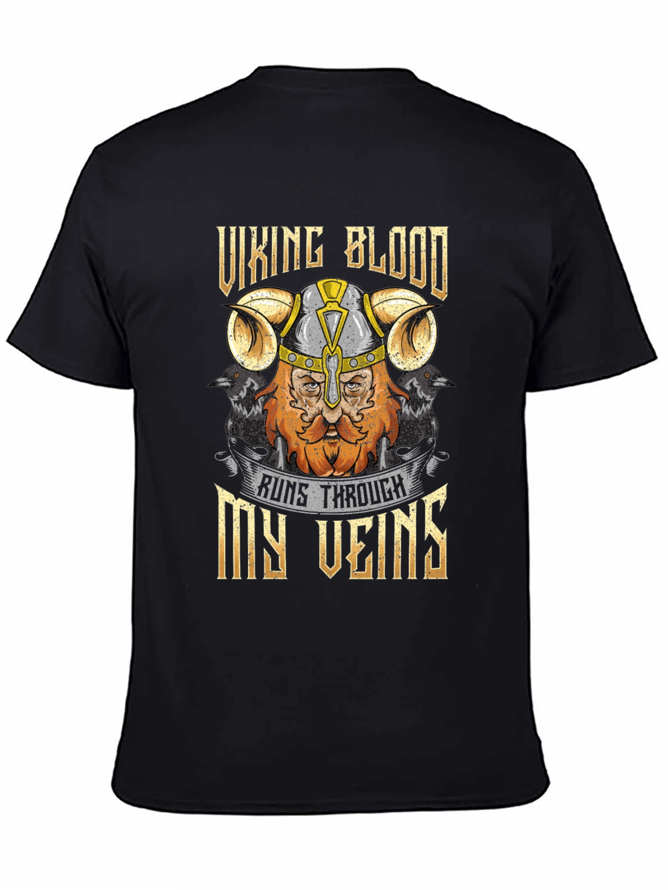 Viking Blood T-Shirt - Runs Through My Veins