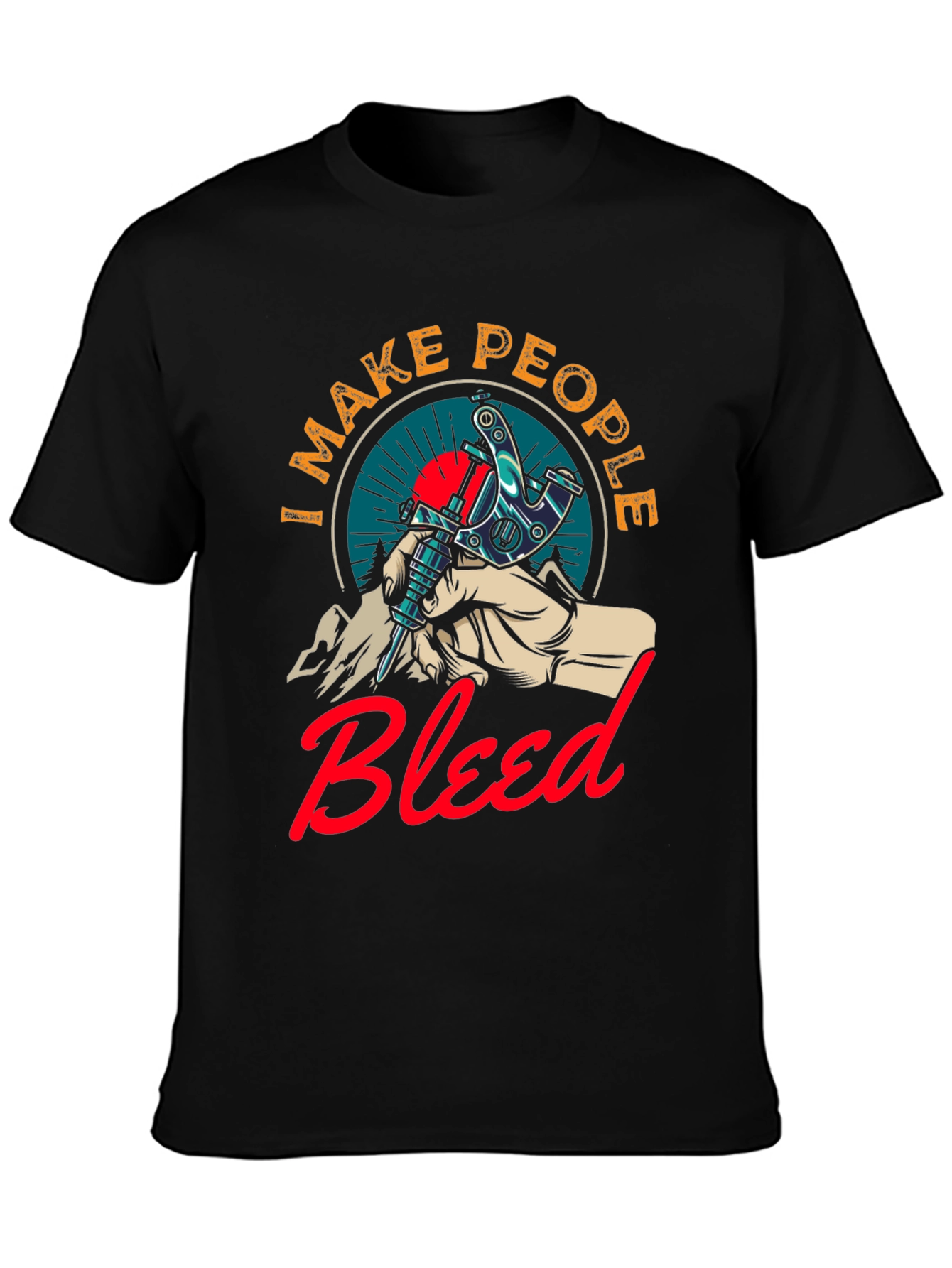 Tattoo Artist Tee: I Make People Bleed