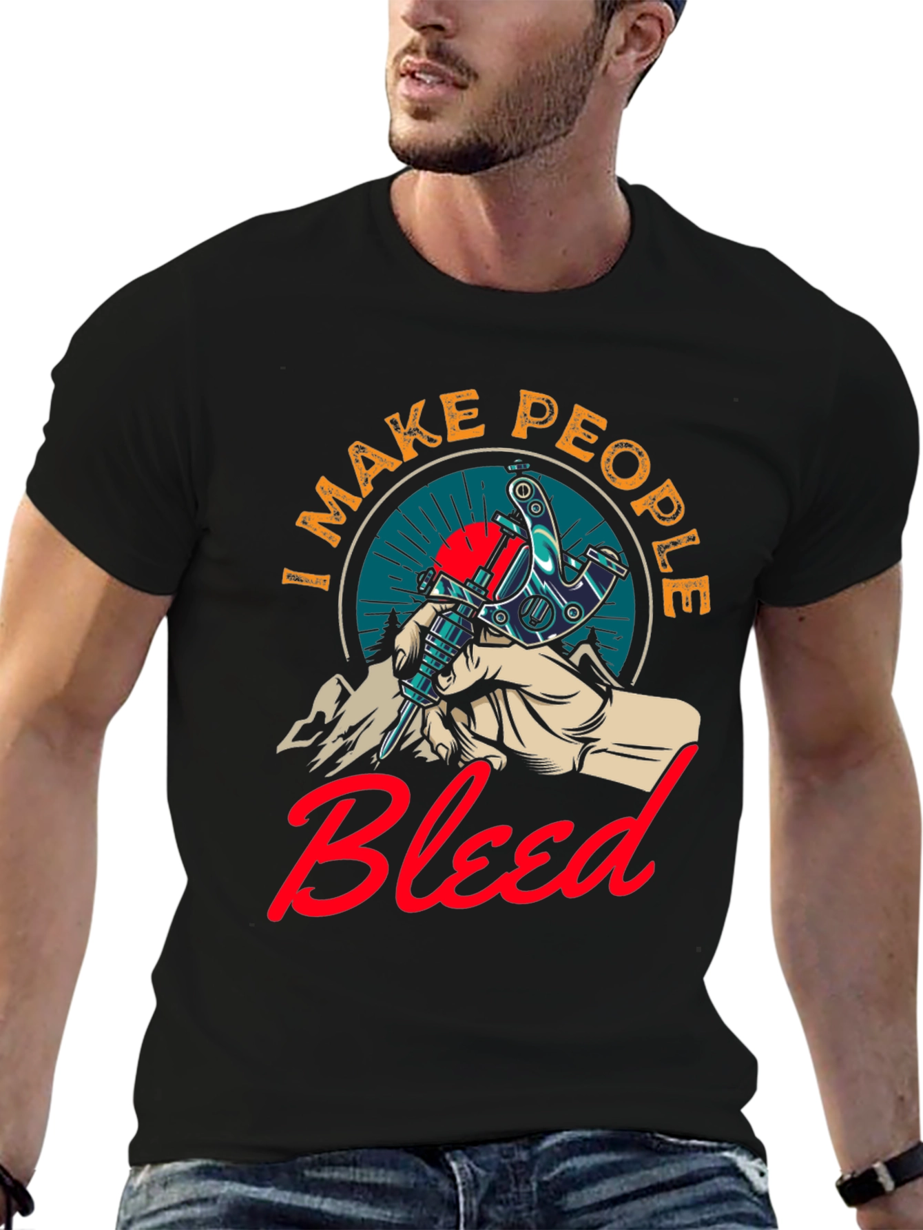 Tattoo Artist Tee: I Make People Bleed