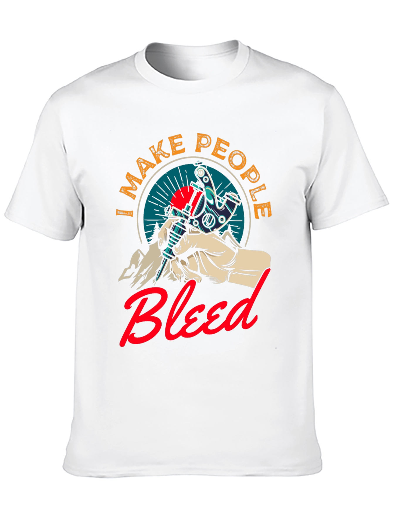 Tattoo Artist Tee: I Make People Bleed