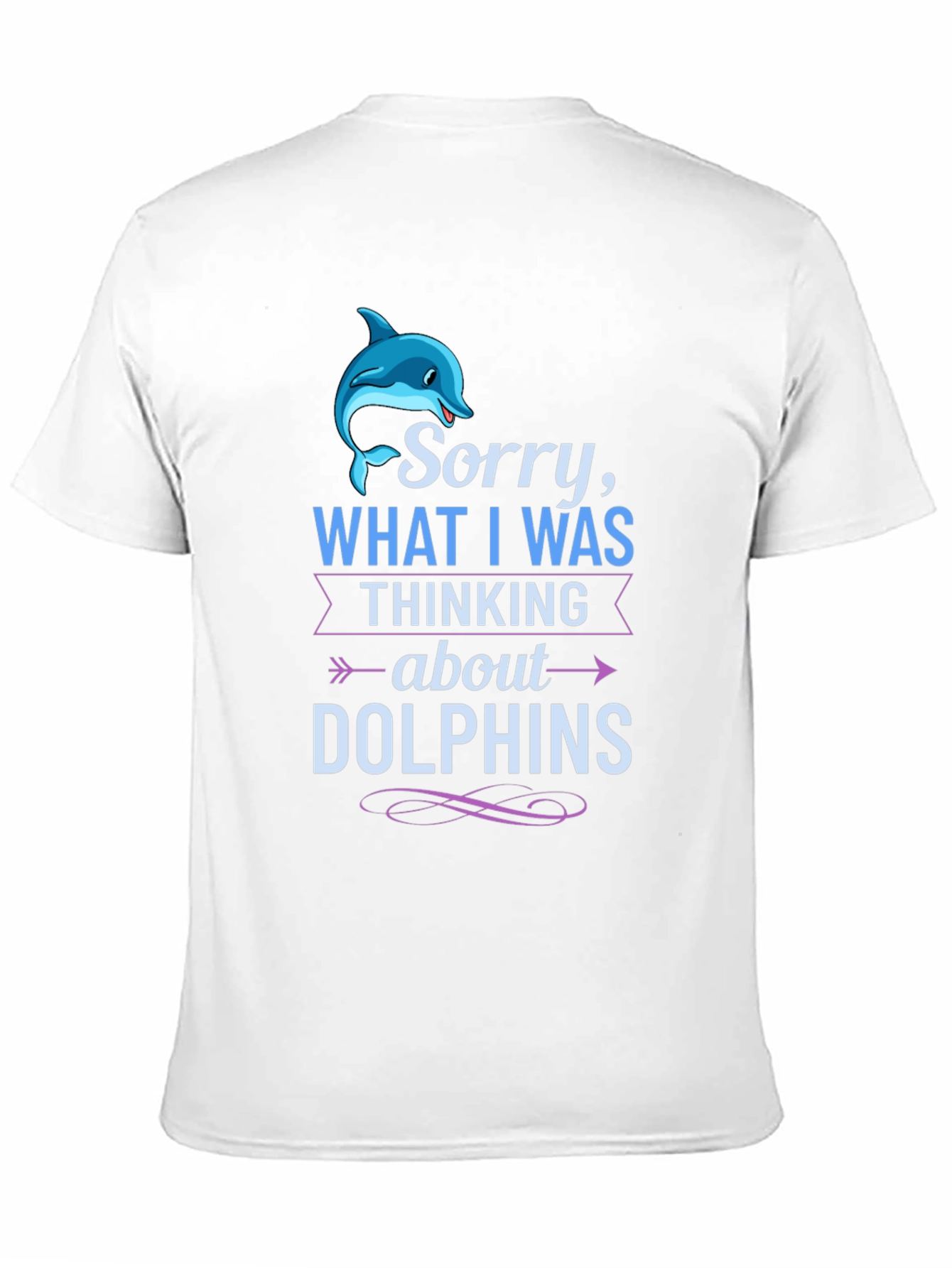 Dolphin Mind T-Shirt Funny Ocean Lover Tee