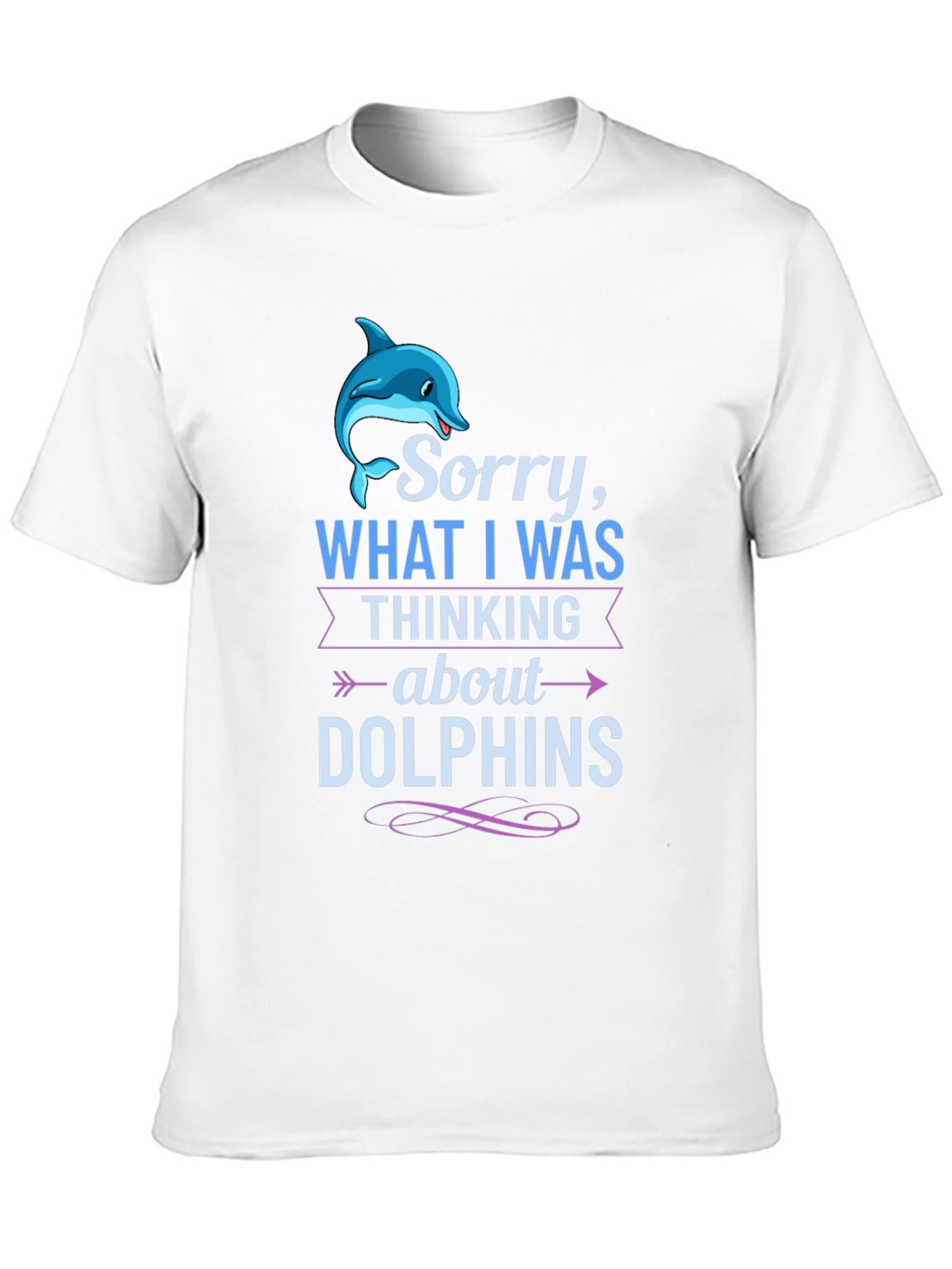 Dolphin Mind T-Shirt Funny Ocean Lover Tee