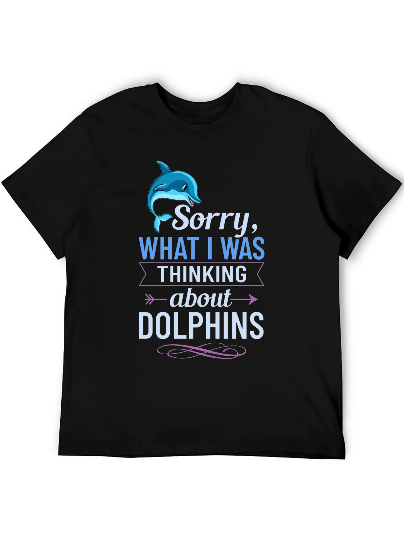 Dolphin Mind T-Shirt Funny Ocean Lover Tee