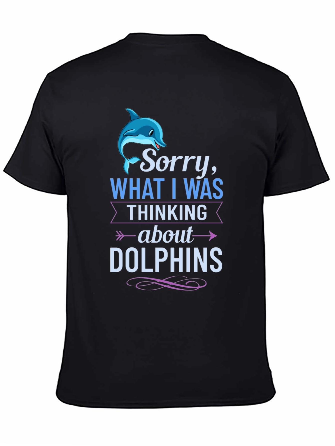 Dolphin Mind T-Shirt Funny Ocean Lover Tee