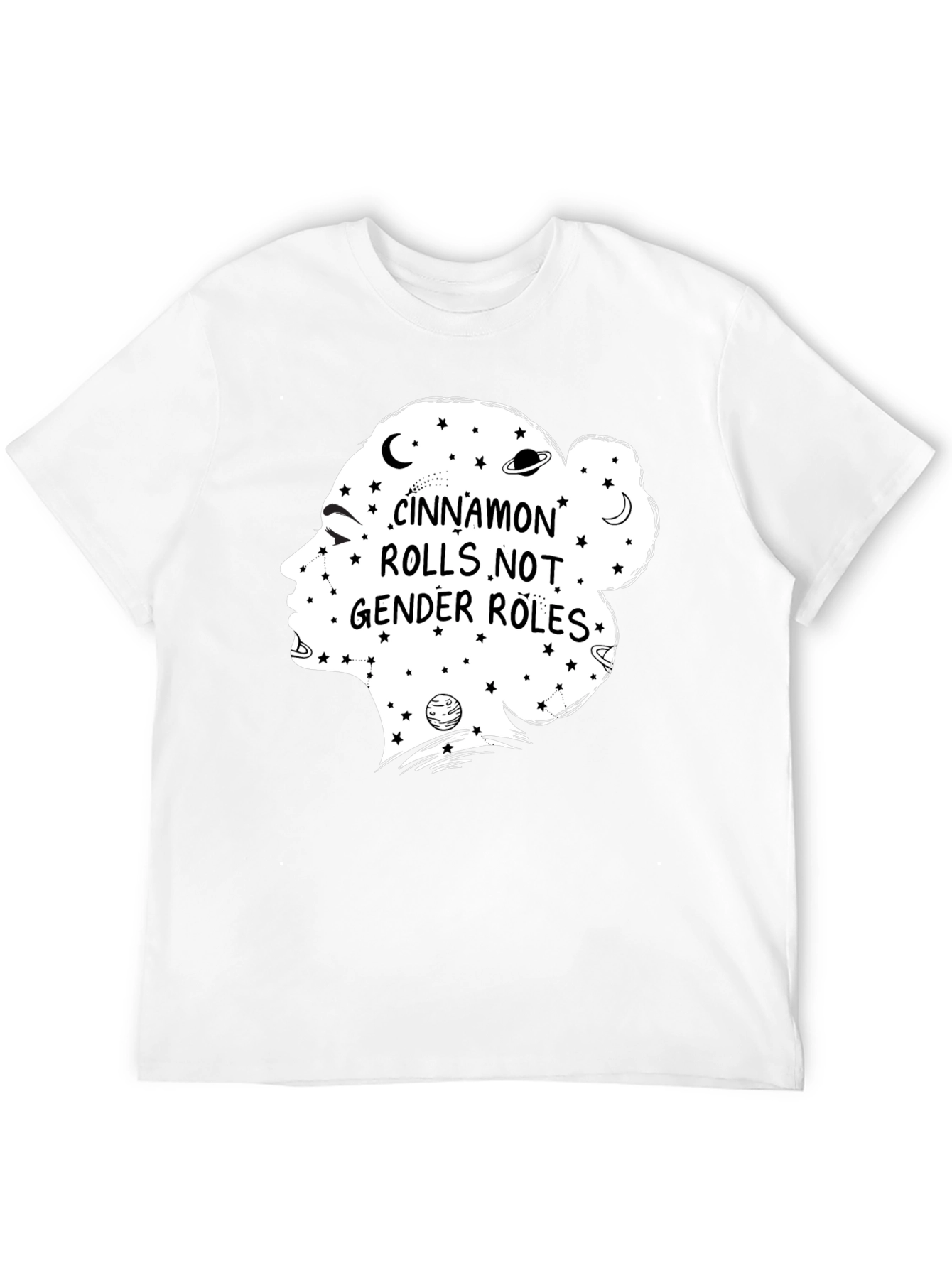 Cinnamon Rolls Not Gender Roles Graphic Tee - Unisex