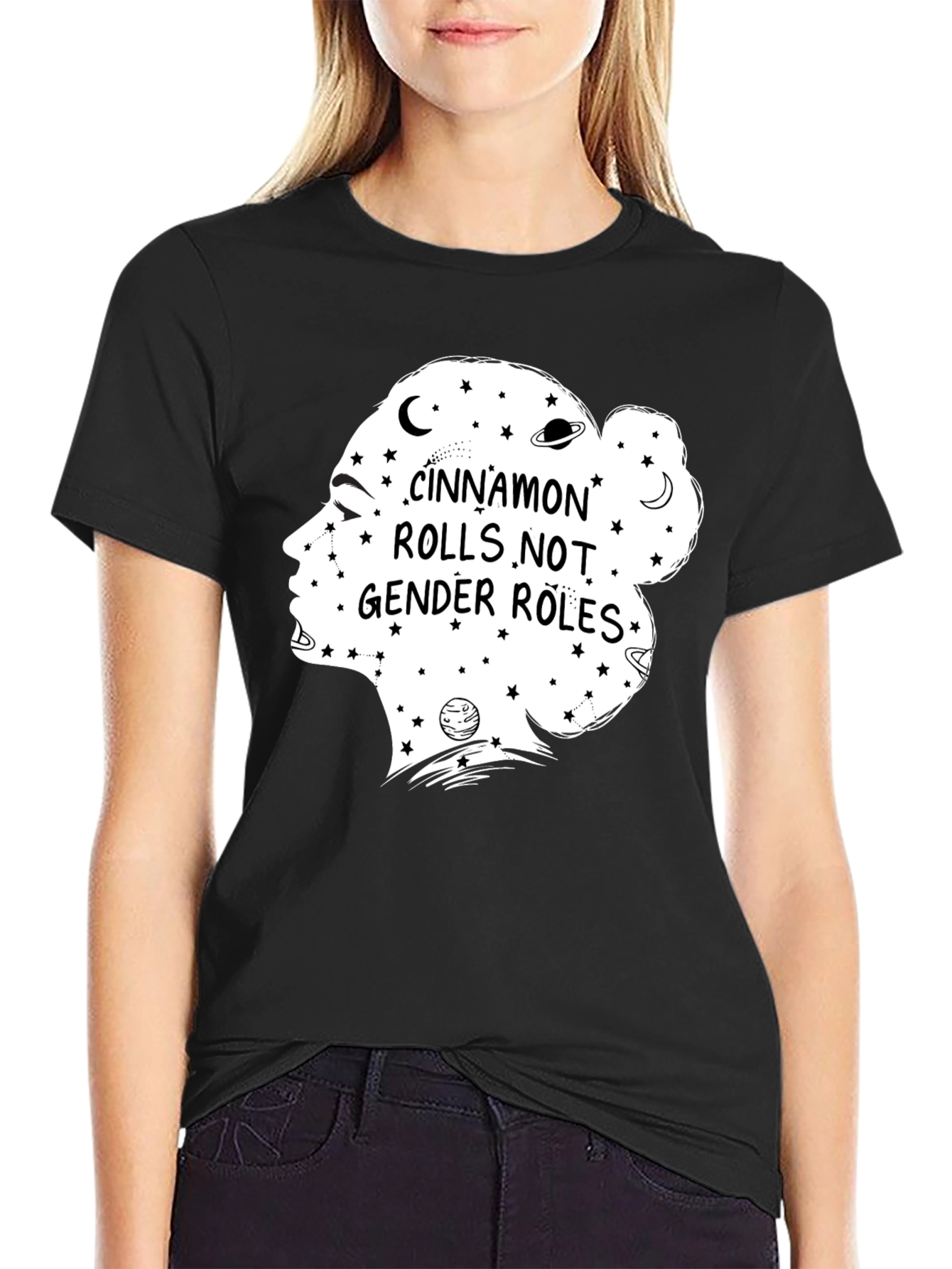 Cinnamon Rolls Not Gender Roles Graphic Tee - Unisex