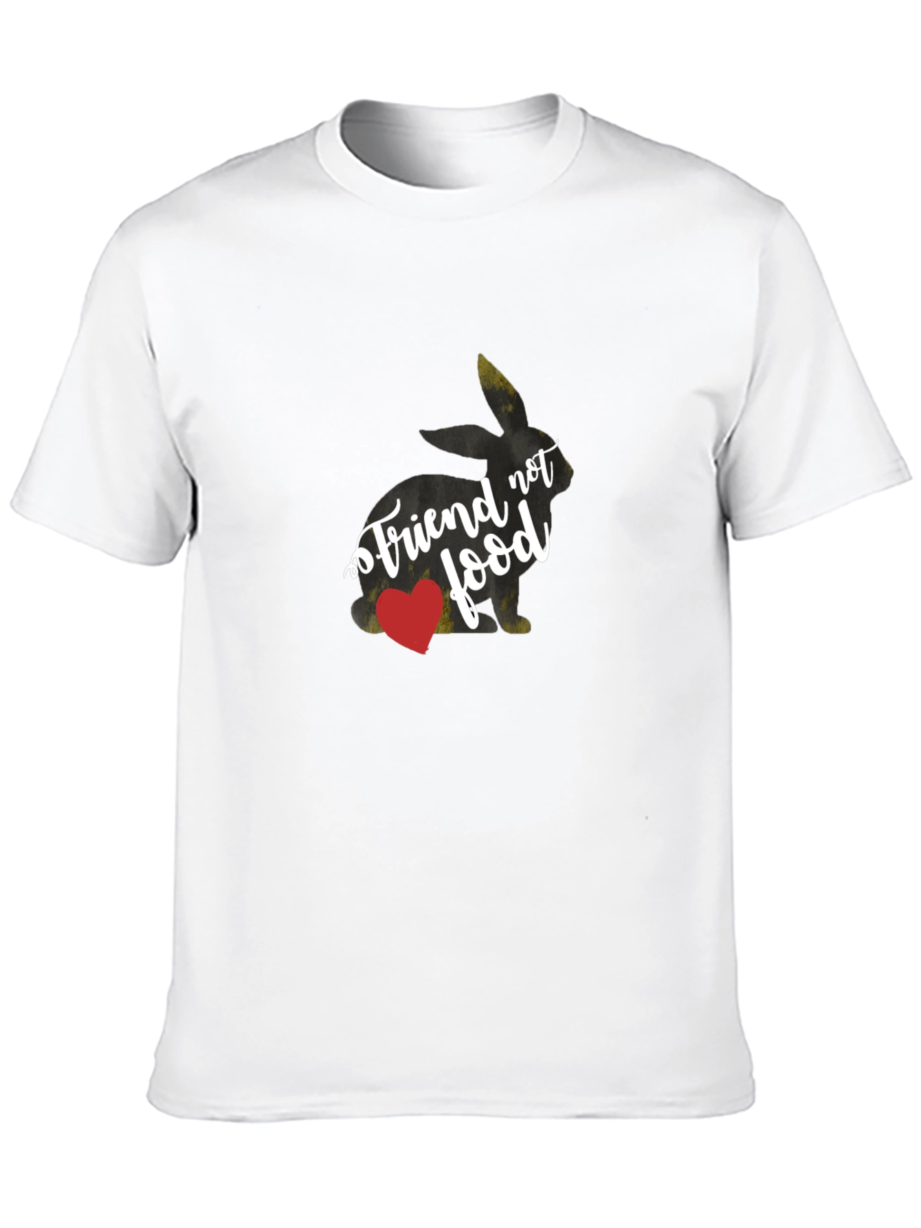 Vegan Bunny Friend Not Food T-Shirt