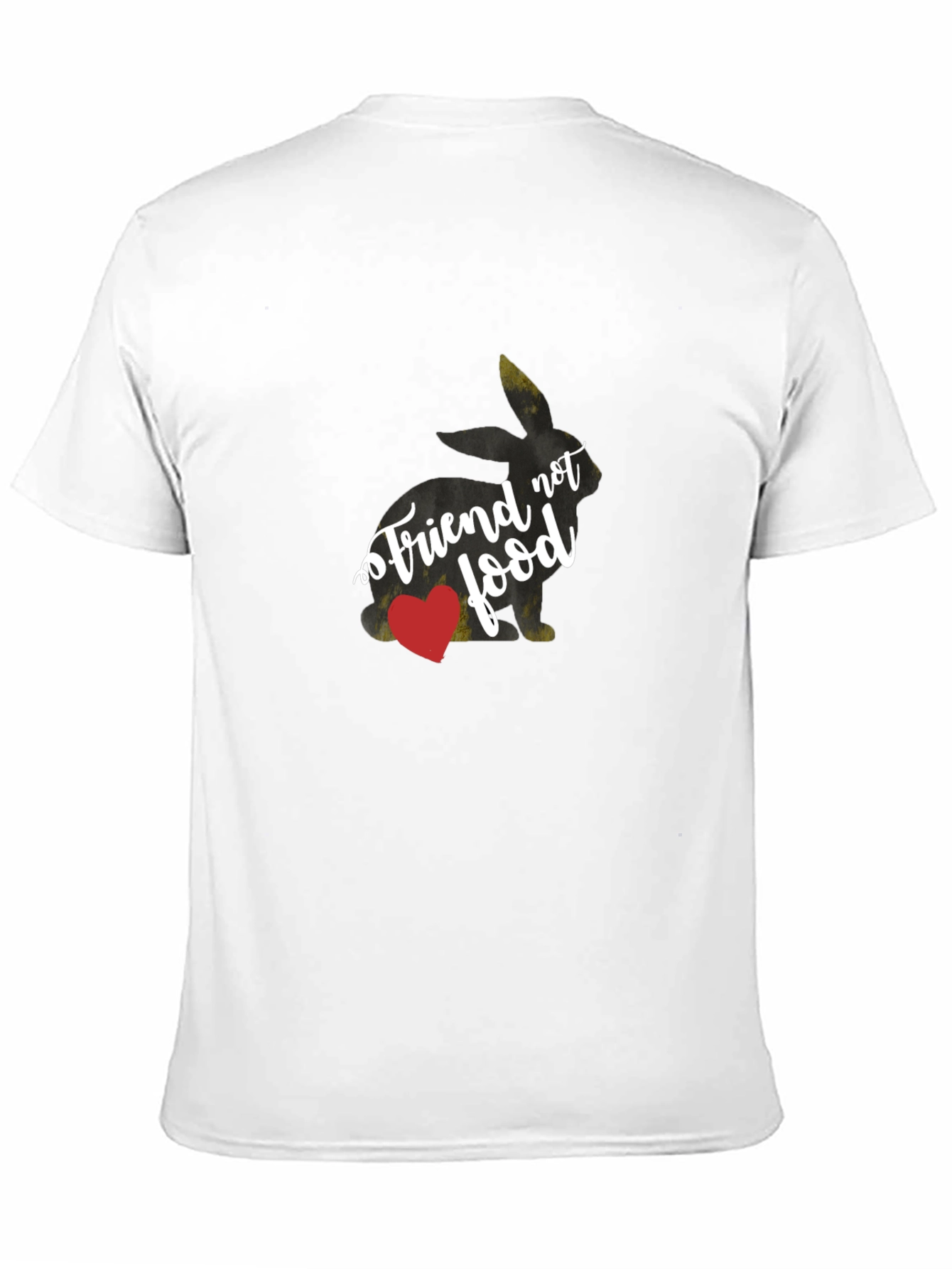 Vegan Bunny Friend Not Food T-Shirt