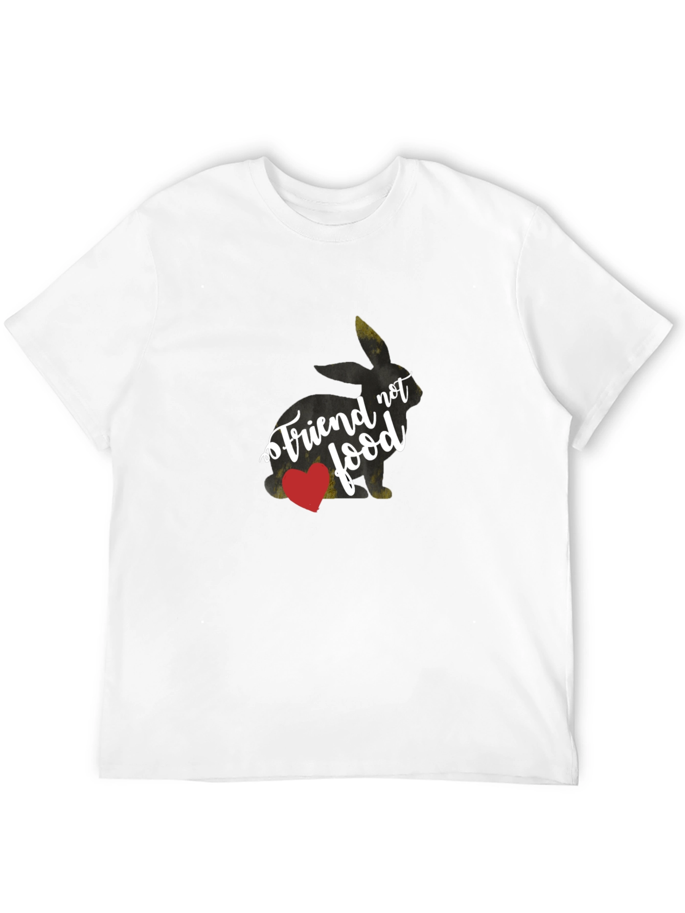 Vegan Bunny Friend Not Food T-Shirt