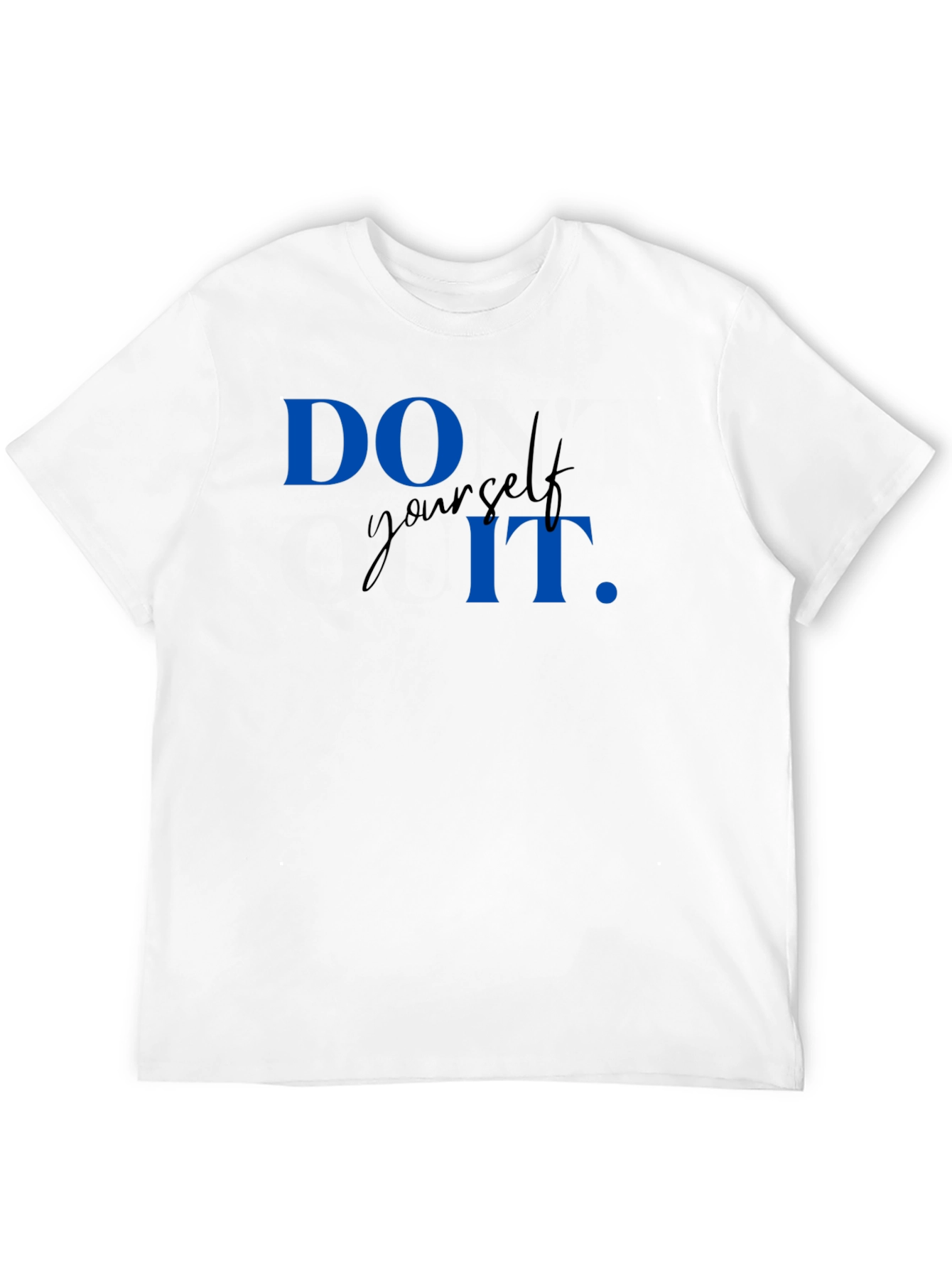 Do It Yourself Graphic Tee - Black