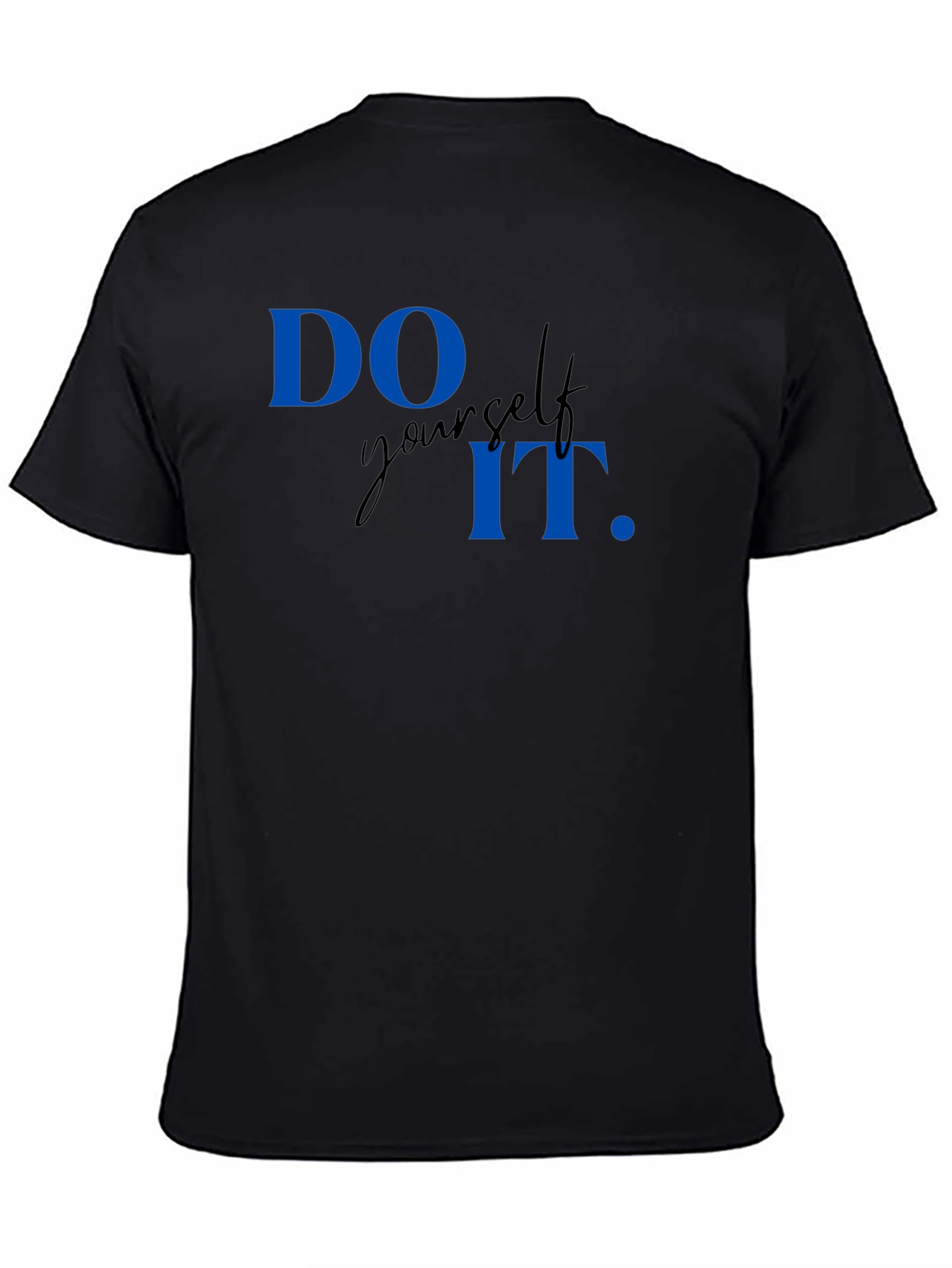 Do It Yourself Graphic Tee - Black