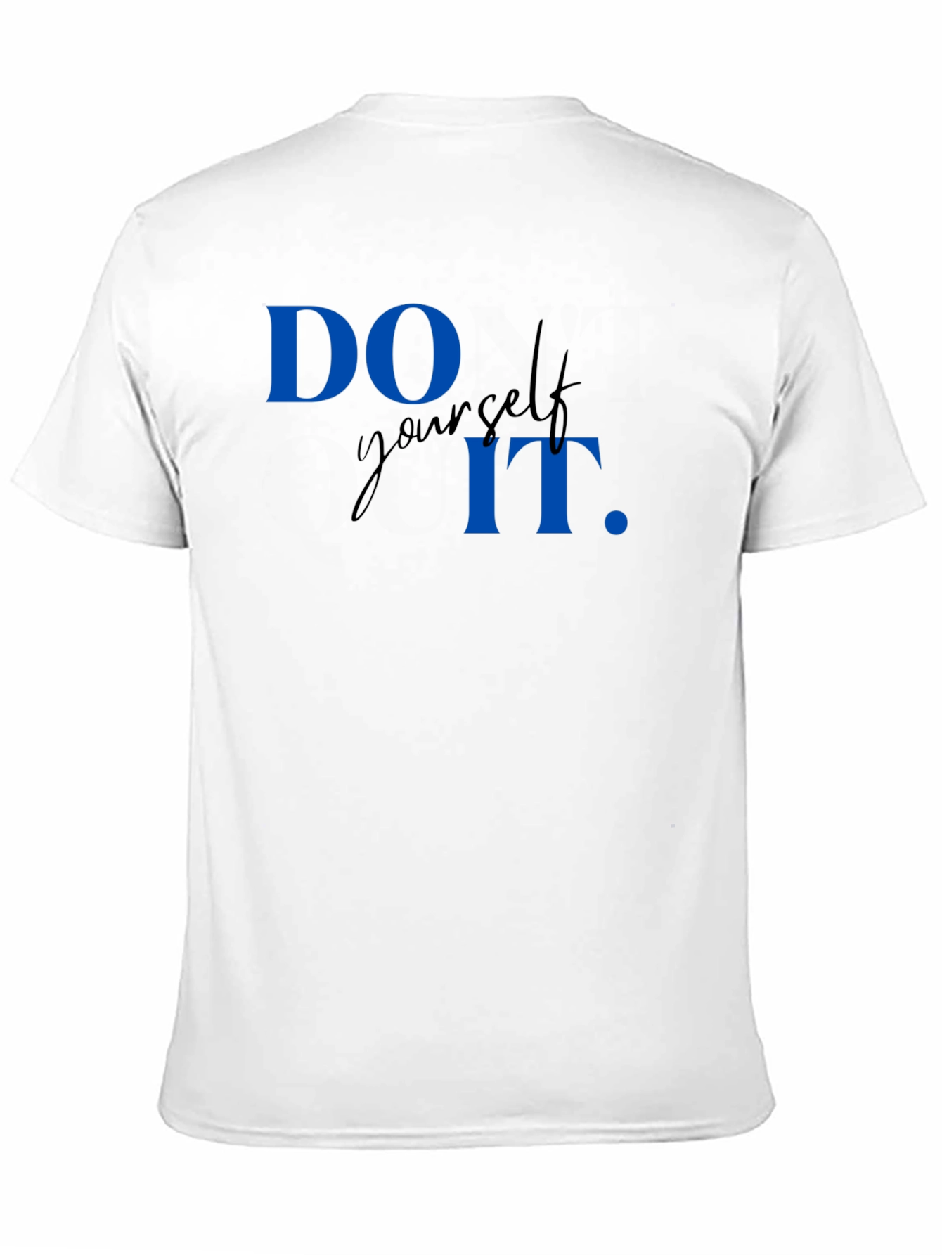 Do It Yourself Graphic Tee - Black