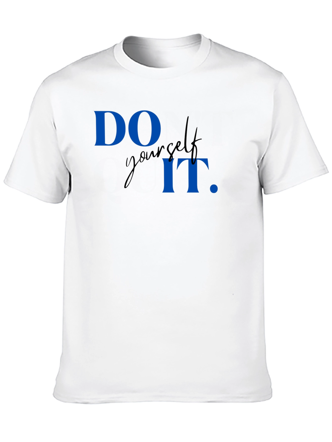 Do It Yourself Graphic Tee - Black