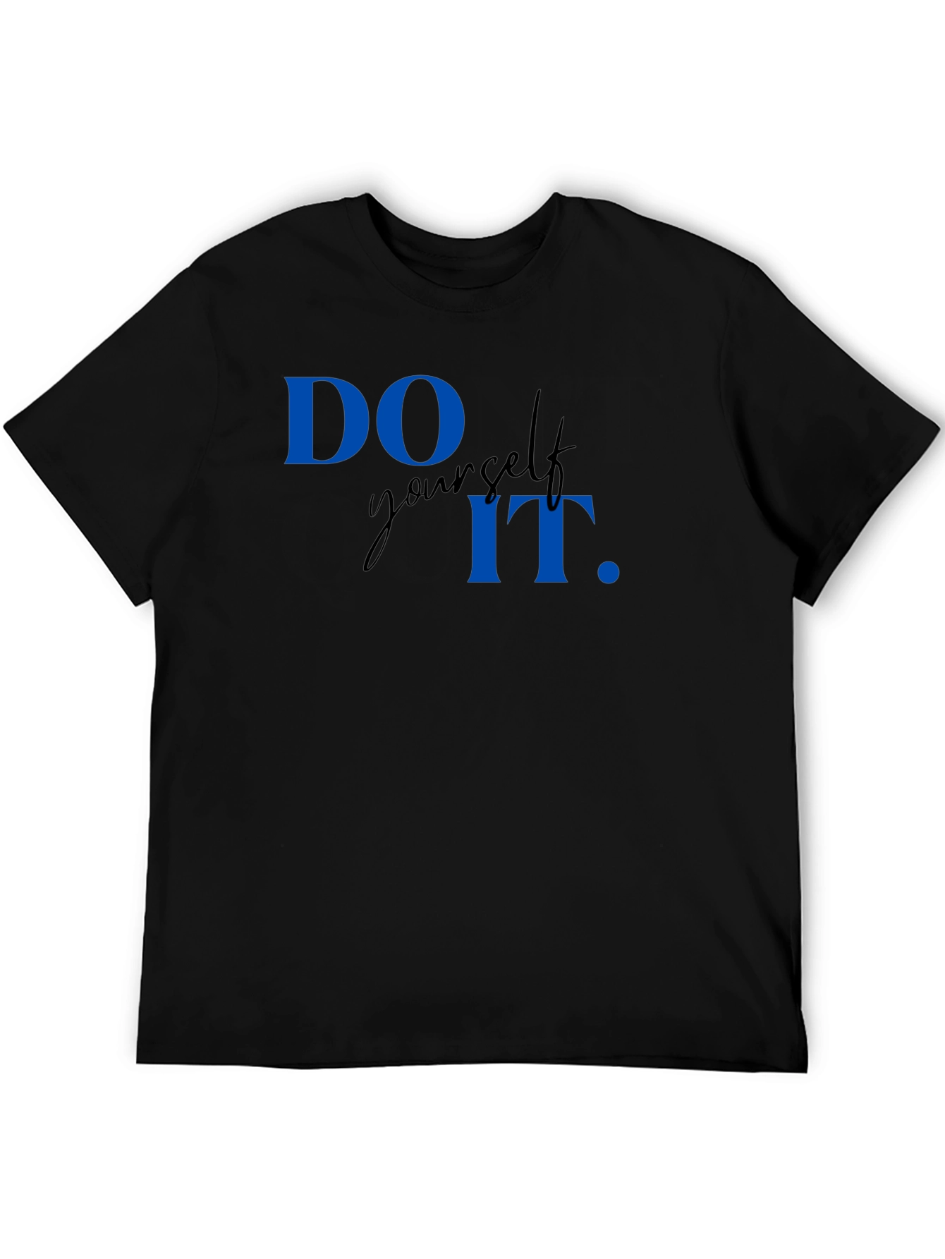 Do It Yourself Graphic Tee - Black
