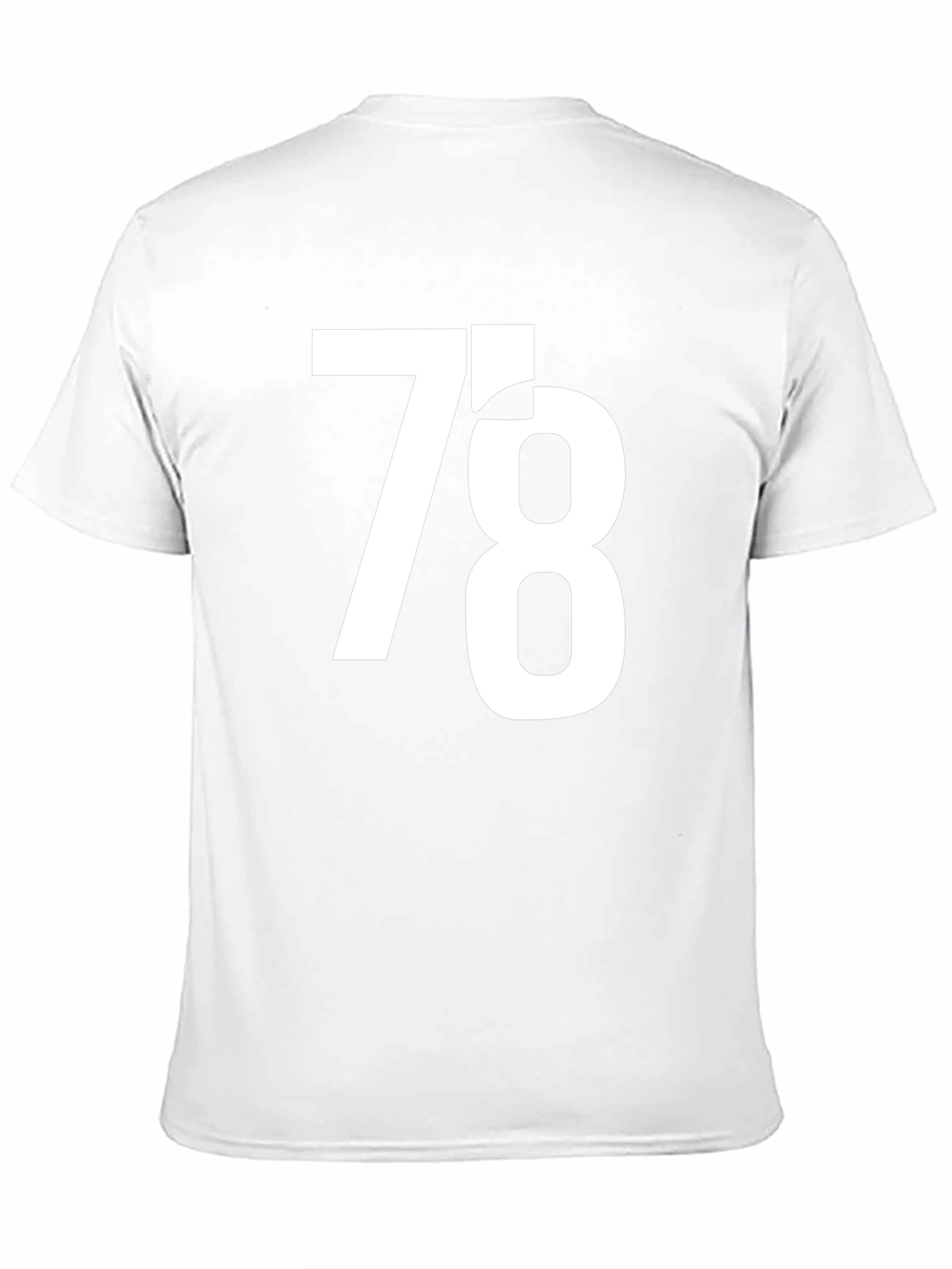 Bold 78 Graphic Tee - Stylish Black T-Shirt