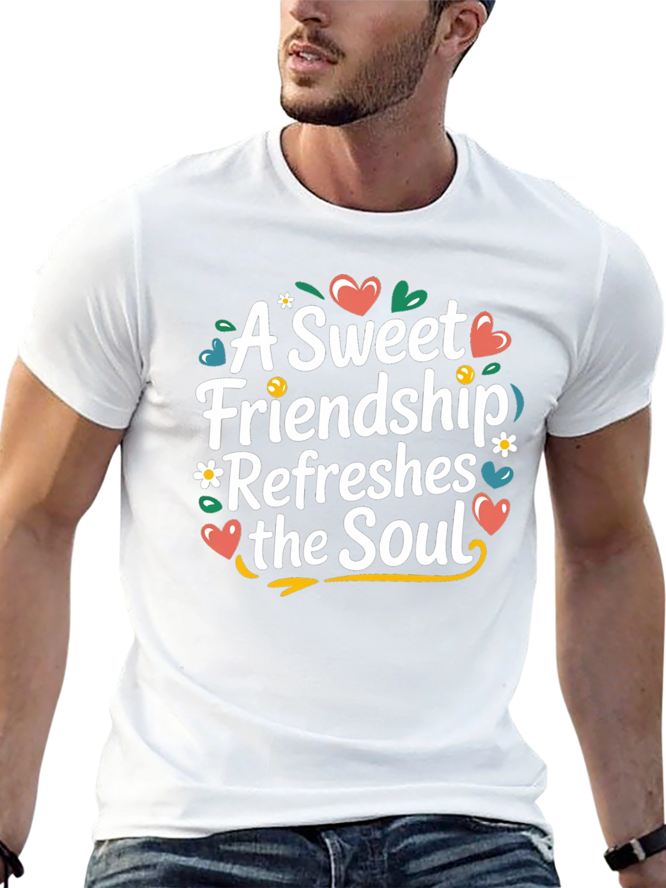 Sweet Friendship Refreshes Soul Graphic Tee