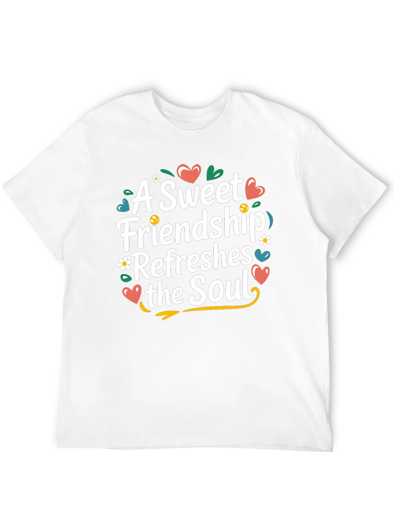 Sweet Friendship Refreshes Soul Graphic Tee