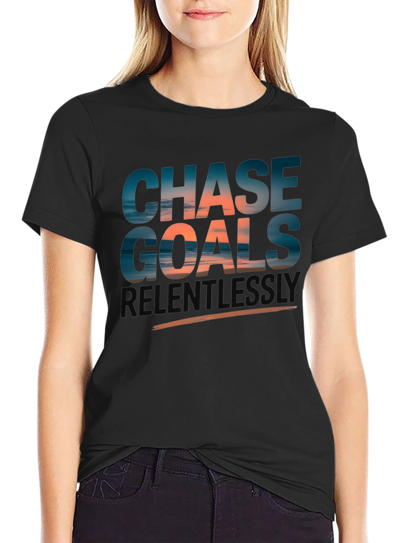 Chase Goals Relentlessly T-Shirt