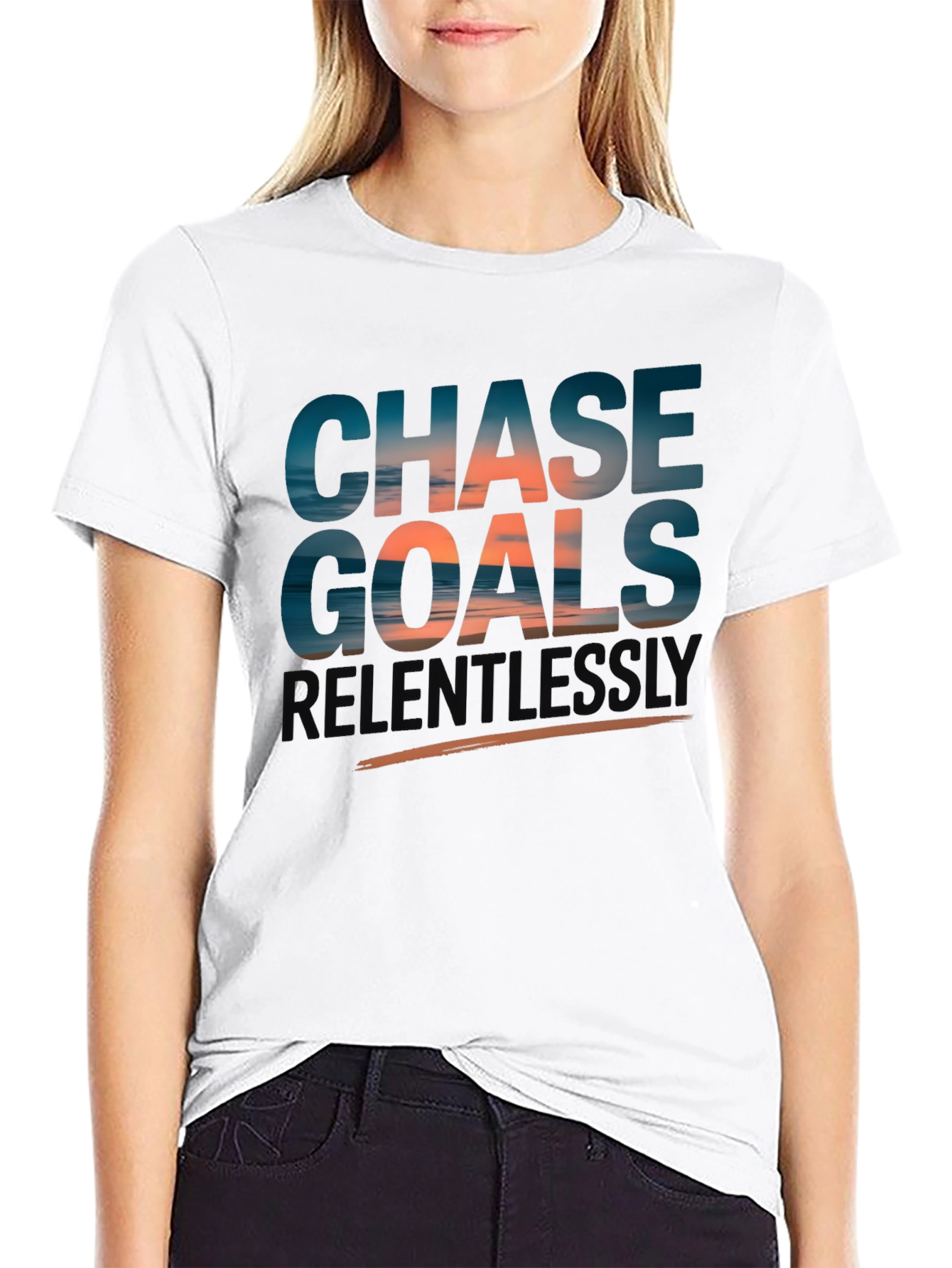 Chase Goals Relentlessly T-Shirt