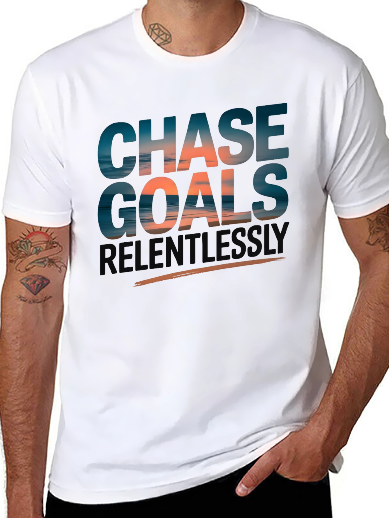 Chase Goals Relentlessly T-Shirt